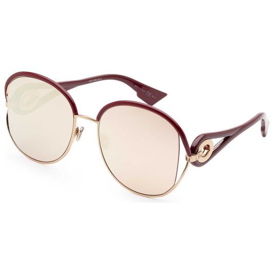 Front view of Christian Dior New Volute Women's Sunglasses NEWVOLUTES-0NOA-SQ