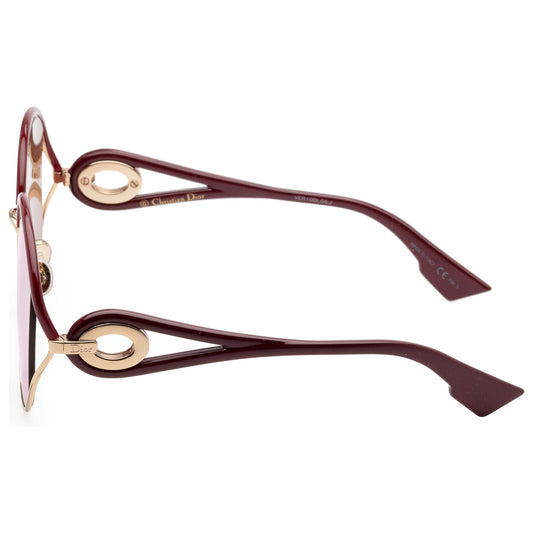 Left view of Christian Dior New Volute Women's Sunglasses NEWVOLUTES-0NOA-SQ