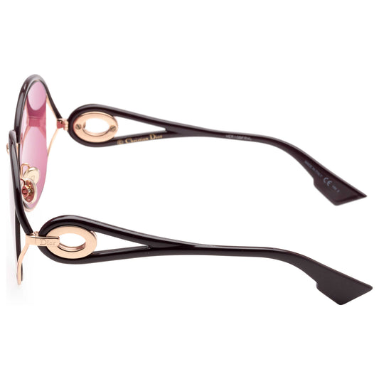 Left view of Christian Dior New Volute Women's Sunglasses NEWVOLUTES-0S9E-VC