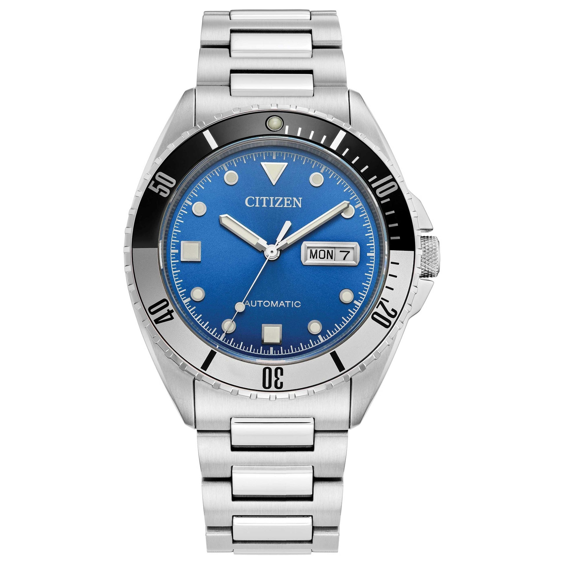 Front view of Citizen Classic Men's Automatic Watch NH7530-52M