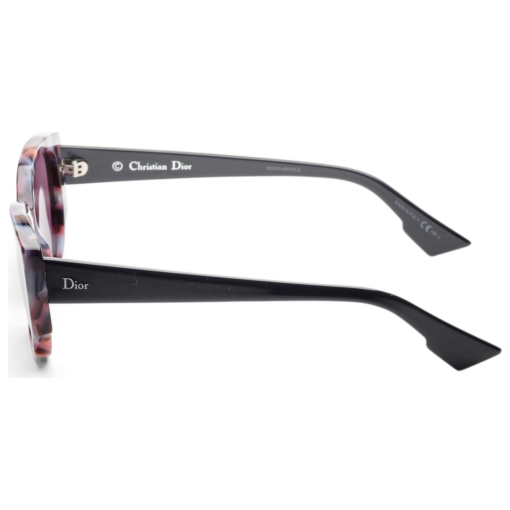 Left view of Christian Dior Night Fall Women's Sunglasses NIGHT2S-0RJA-C6