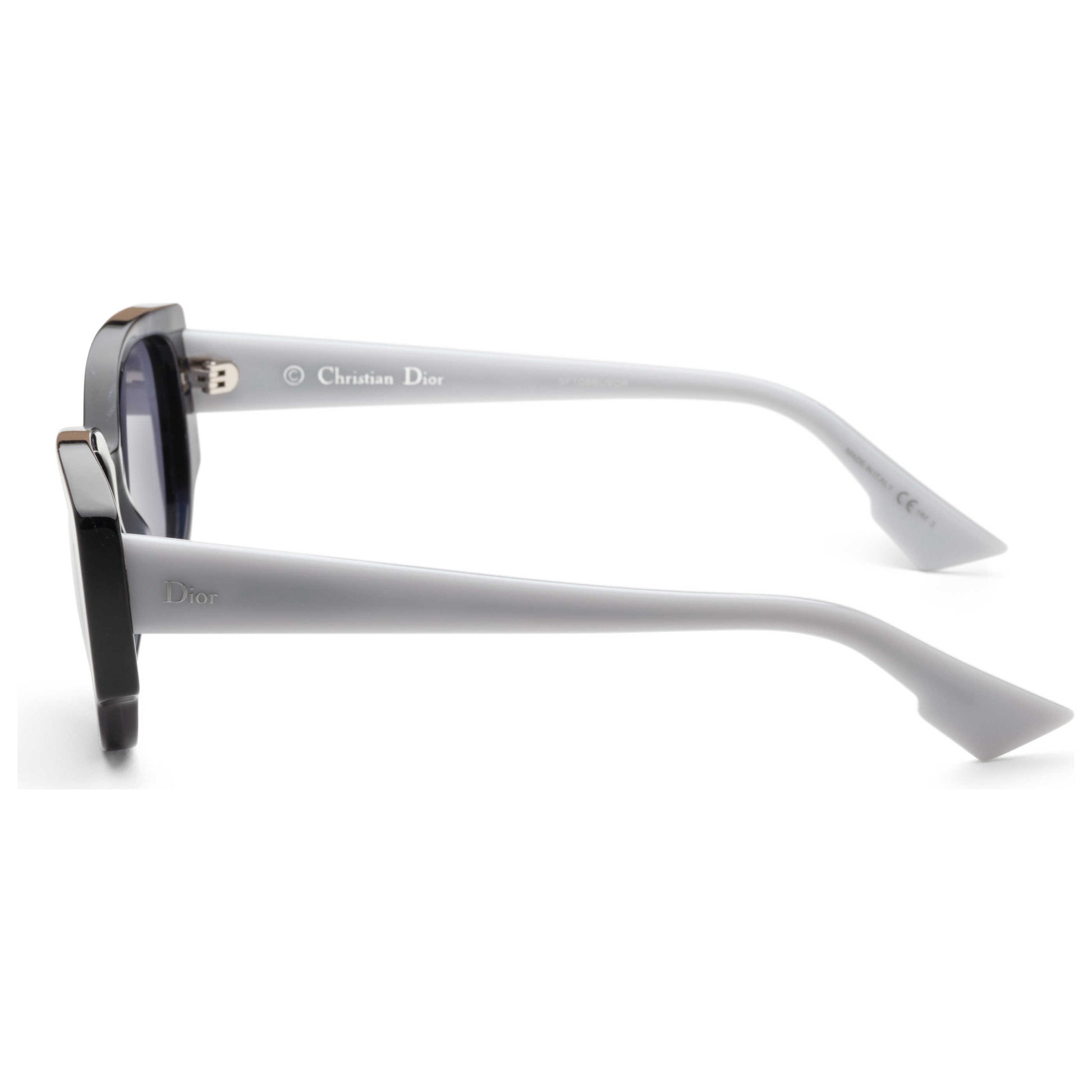 Left view of Christian Dior Night Fall Women's Sunglasses NIGHT2S-RIU-72
