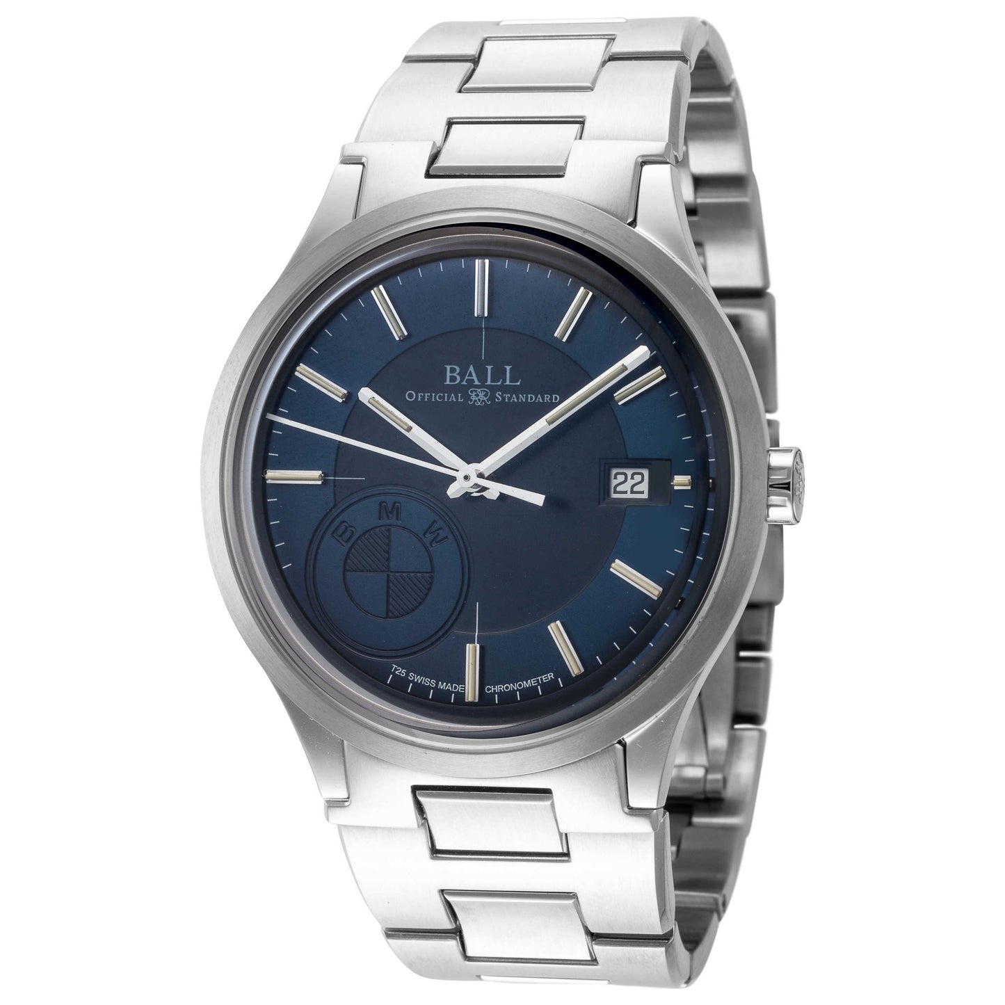 Front view of Ball BMW Men's Automatic Watch NM3010D-SCJ-BE