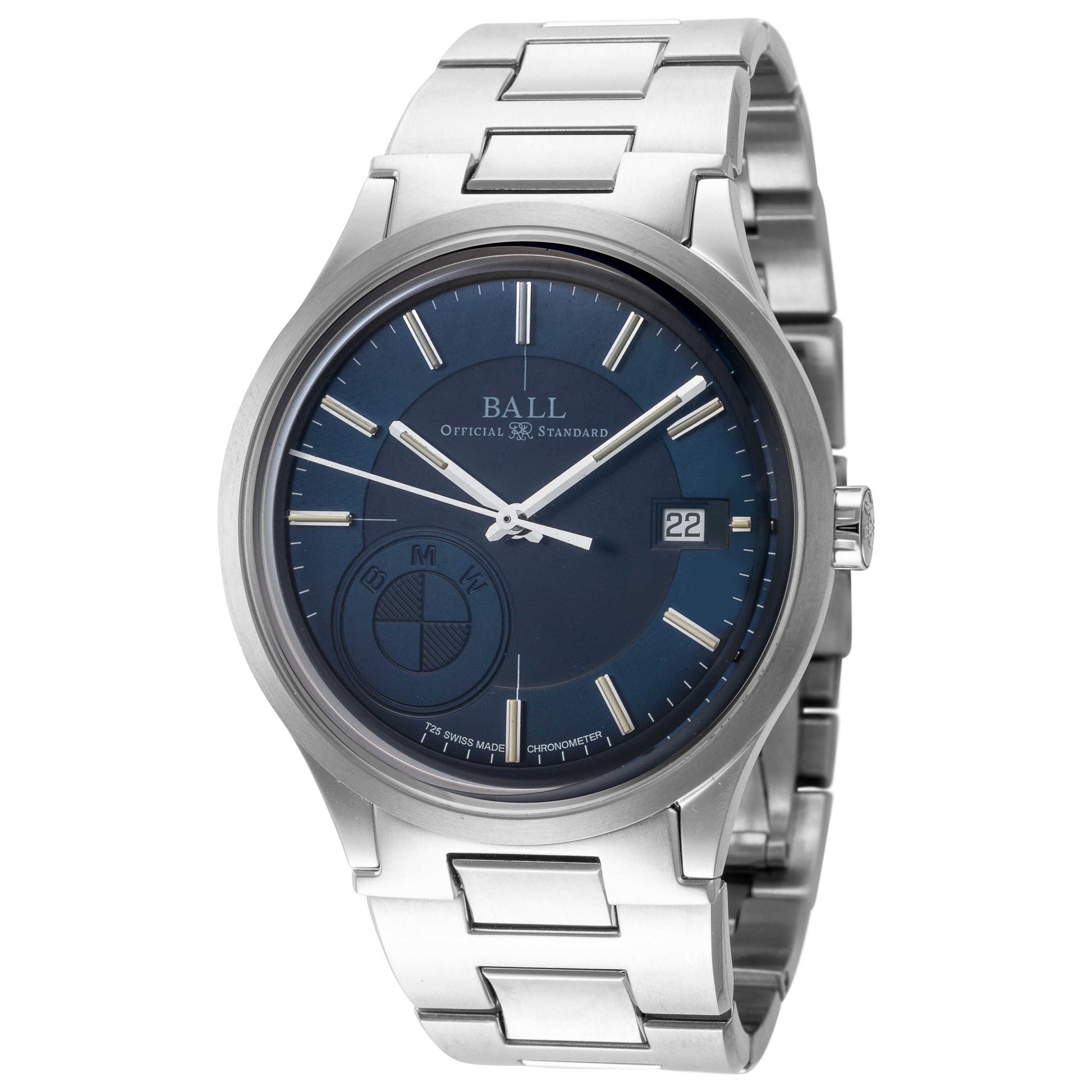 Front view of Ball BMW Men's Automatic Watch NM3010D-SCJ-BE