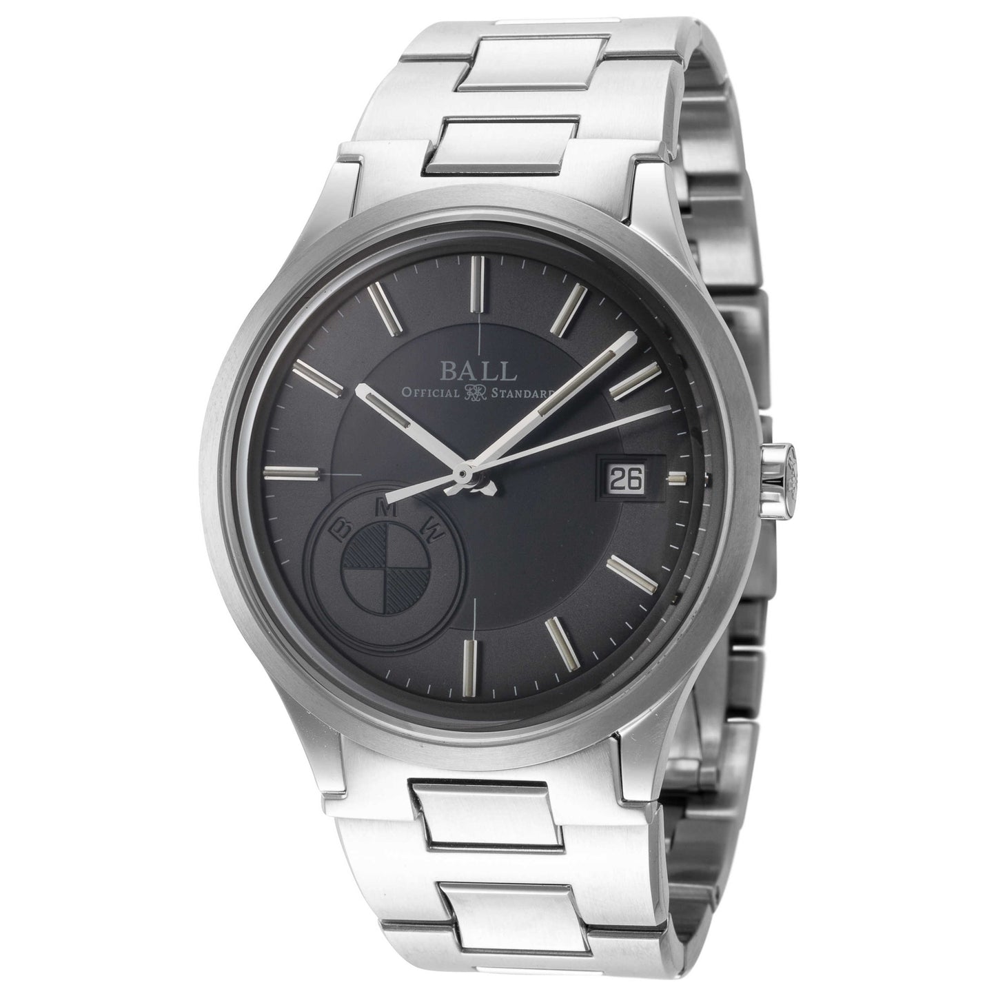 Front view of Ball BMW Men's Automatic Watch NM3010D-SCJ-GY