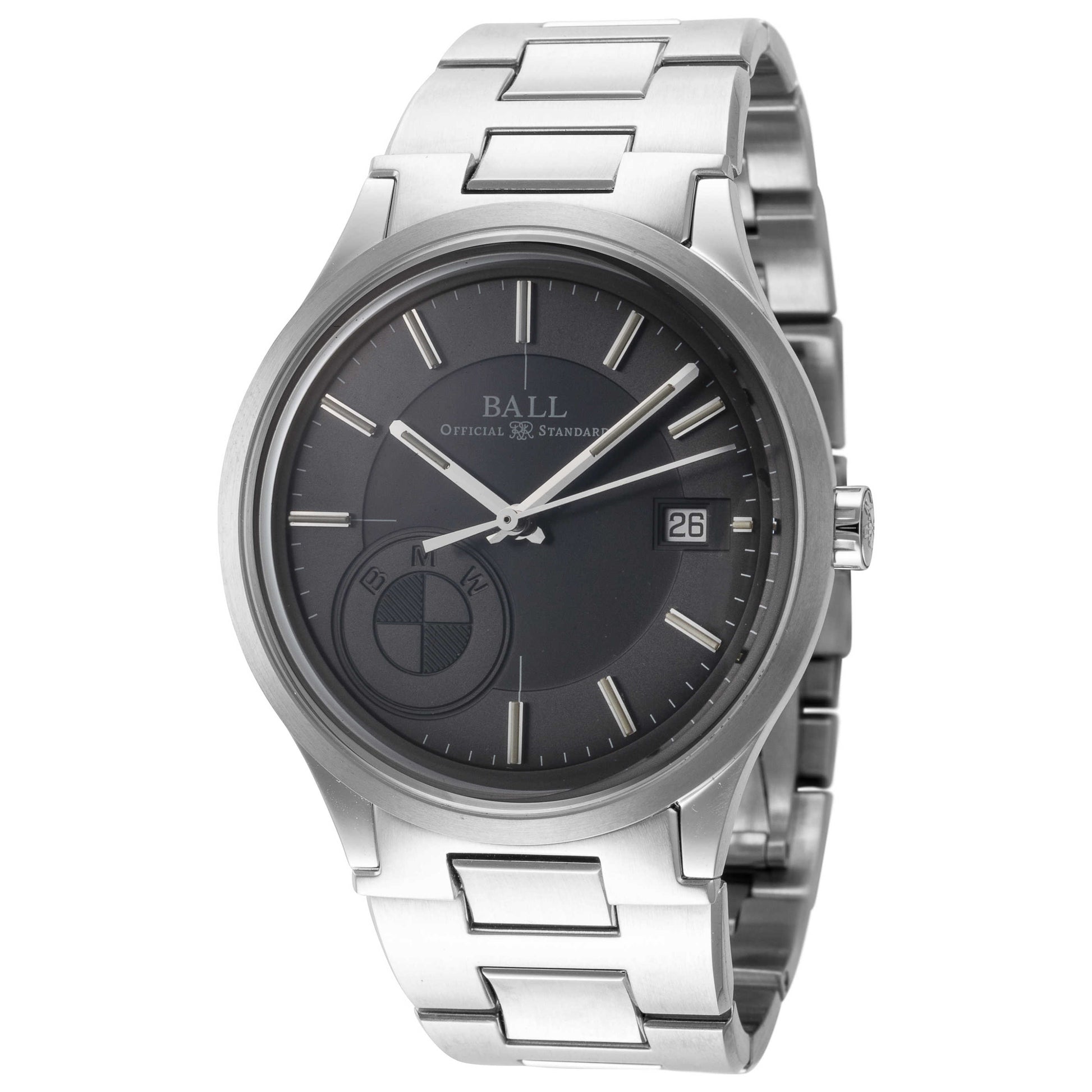 Front view of Ball BMW Men's Automatic Watch NM3010D-SCJ-GY