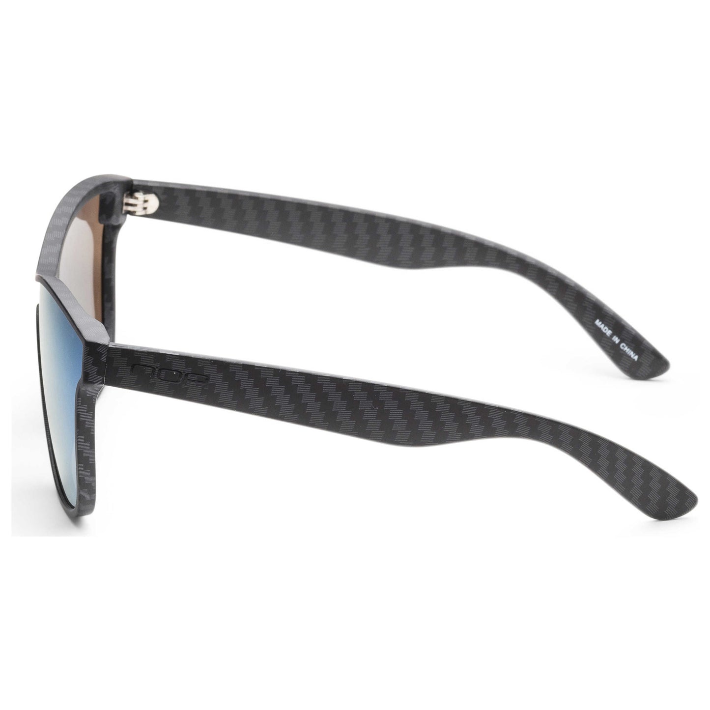 Left view of N.O.A Men's Sunglasses NOAEW-001BUMR