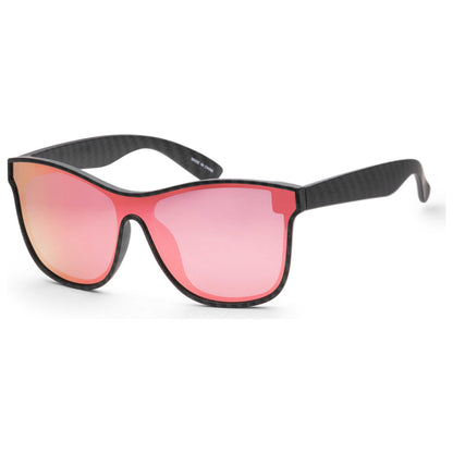 Front view of N.O.A Men's Sunglasses NOAEW-001PNMR