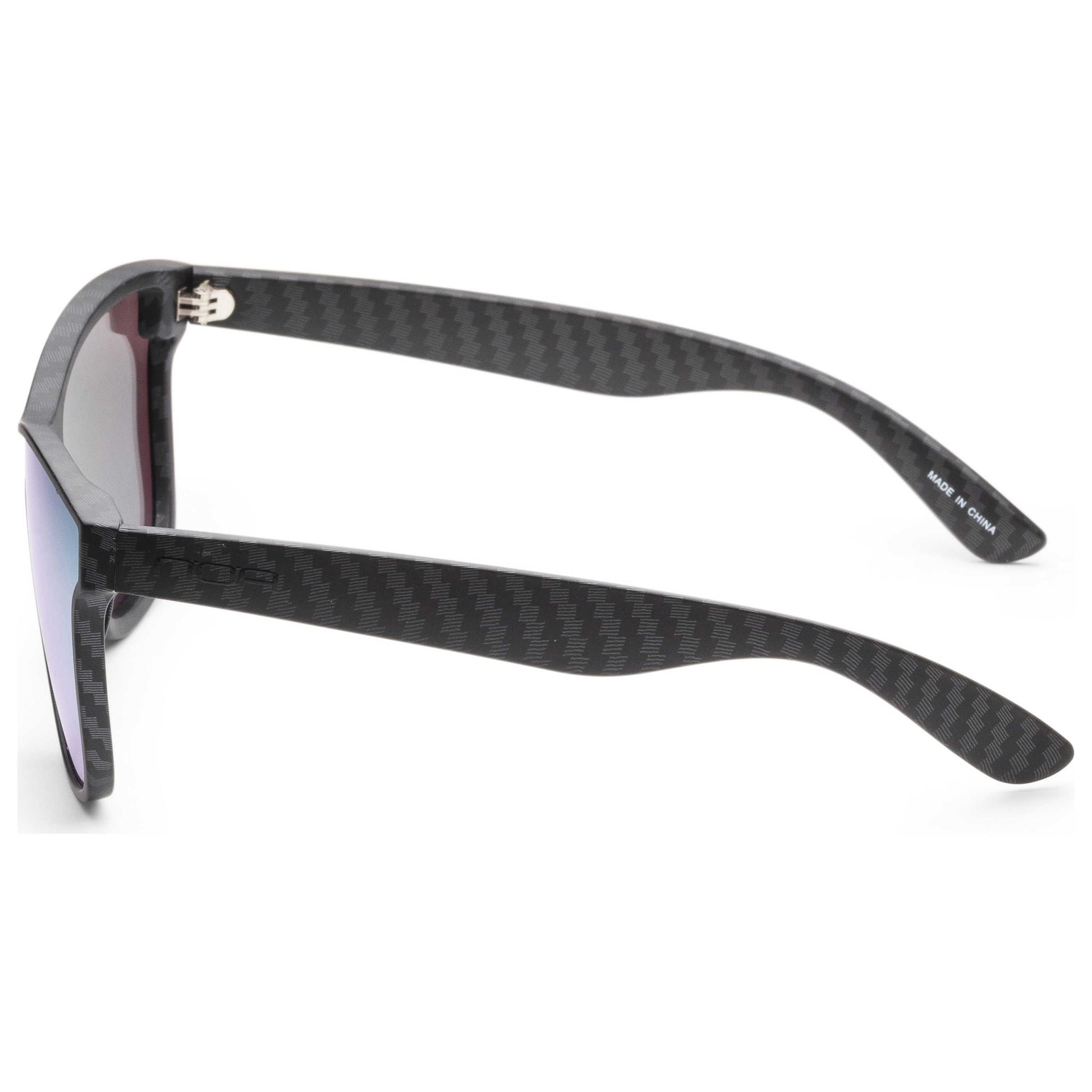 Left view of N.O.A Men's Sunglasses NOAEW-001YLMR