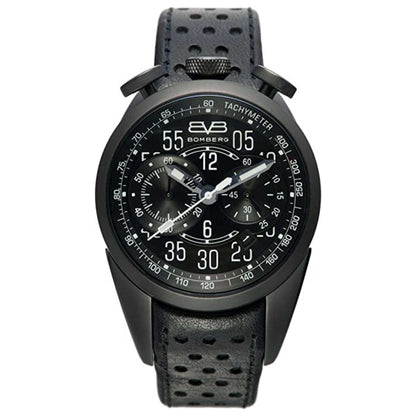 Front view of Bomberg 1968 Men's Quartz Watch NS39CHPBA-BA0-3-LBA