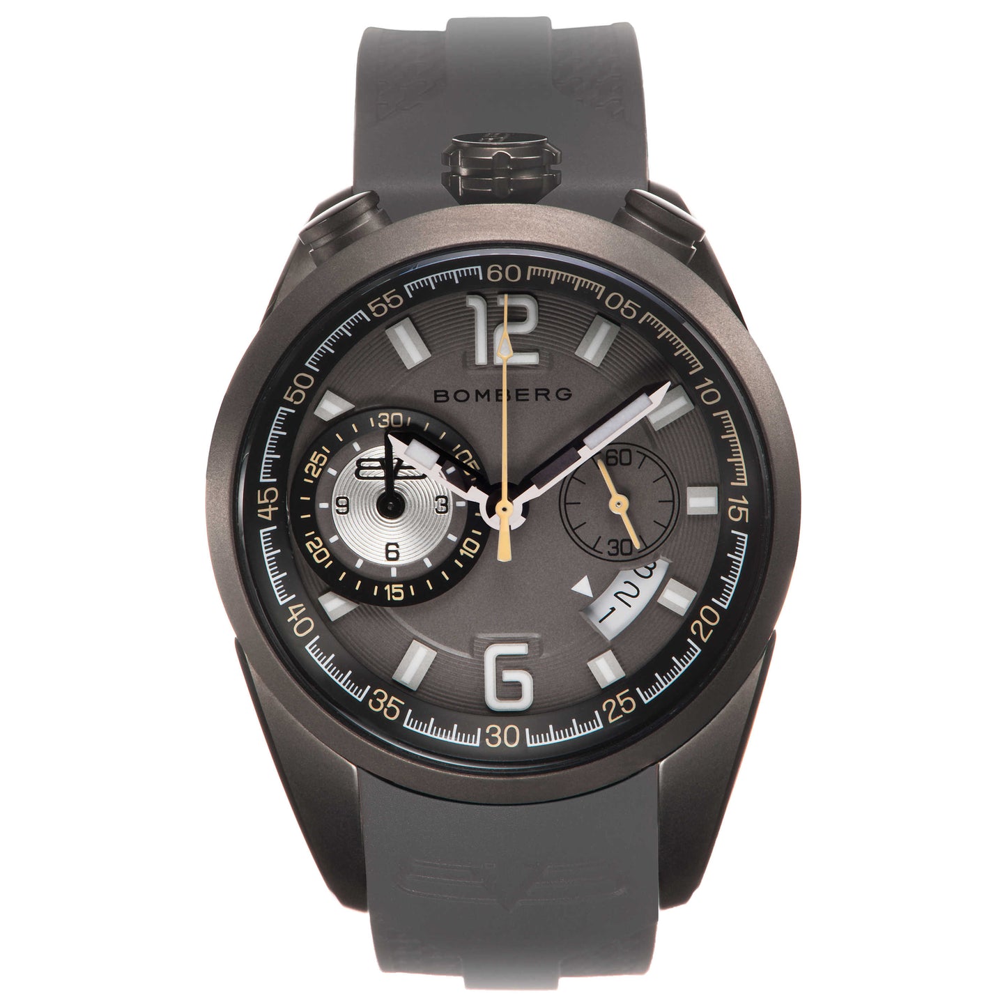 Front view of Bomberg Bolt-68 Men's Quartz Watch NS39CHPGM-0060-2