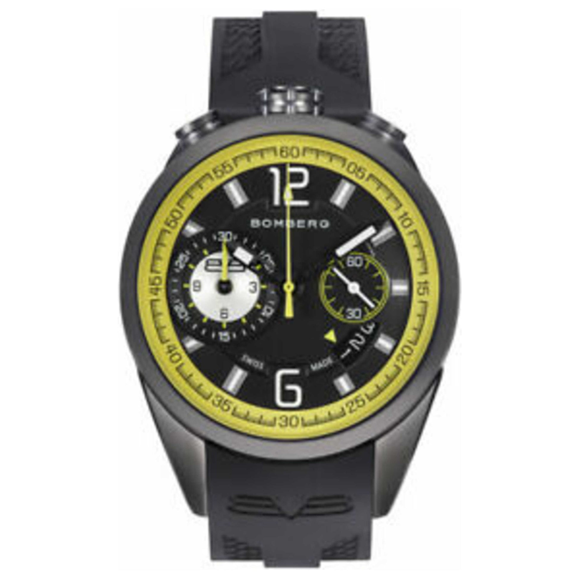Front view of Bomberg Bolt-68 Men's Quartz Watch NS39CHPGM-0072-2