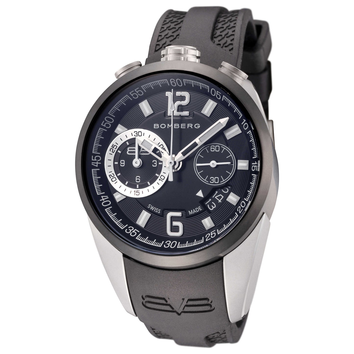 Front view of Bomberg Bolt-68 Men's Quartz Watch NS39CHTT-0069-2