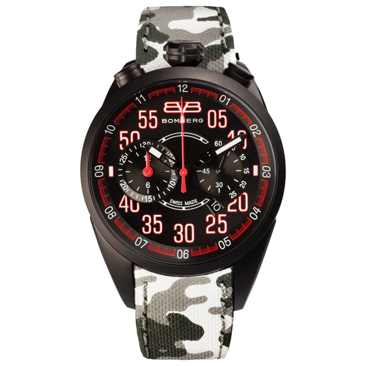 Front view of Bomberg Bolt-68 Men's Quartz Watch NS44CHPBA-0096-2