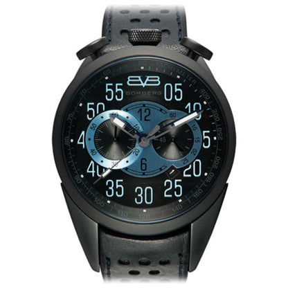 Front view of Bomberg 1968 Men's Quartz Watch NS44CHPBA-BA0-6-LBA