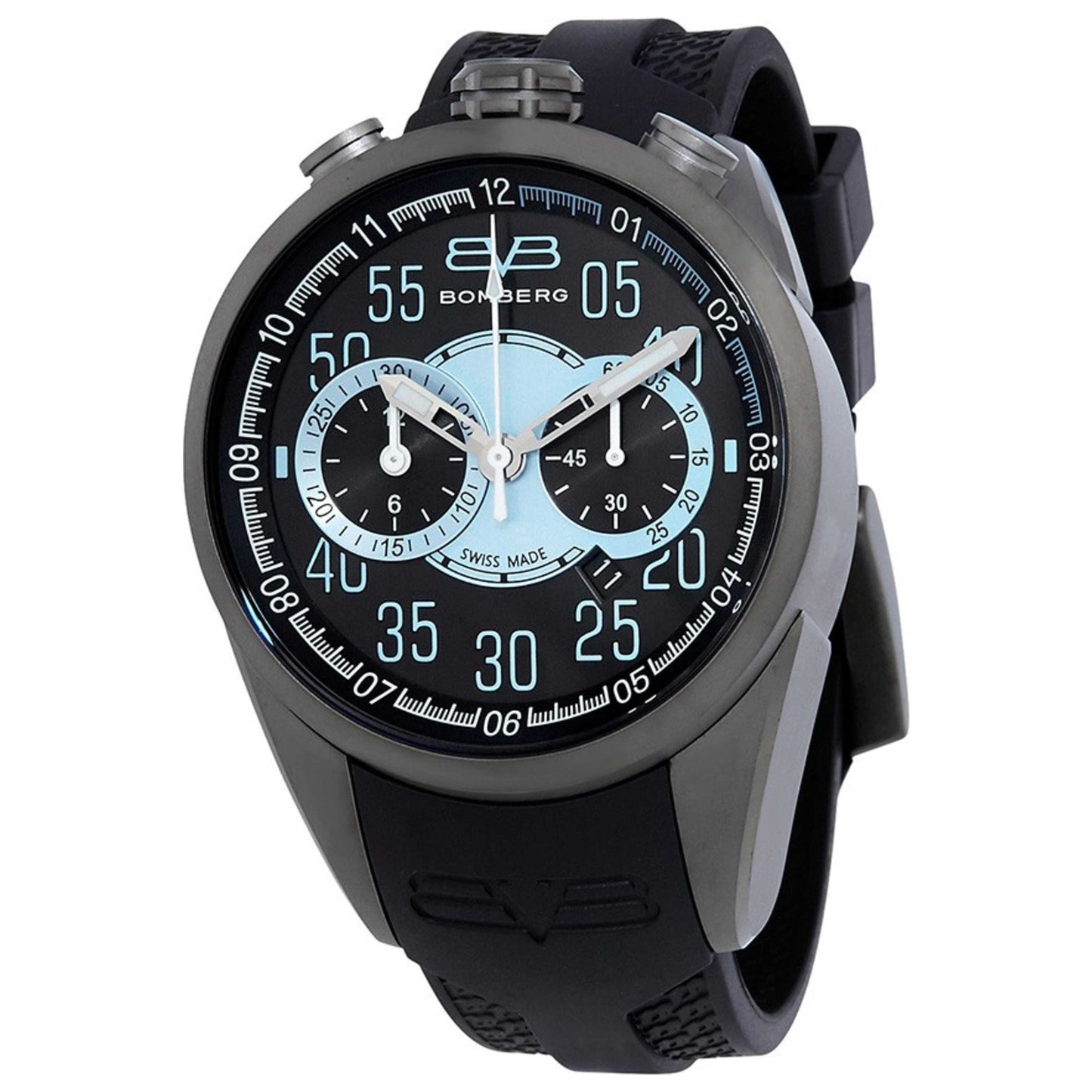 Front view of Bomberg 1968 Men's Quartz Watch NS44CHPGM-0085-2