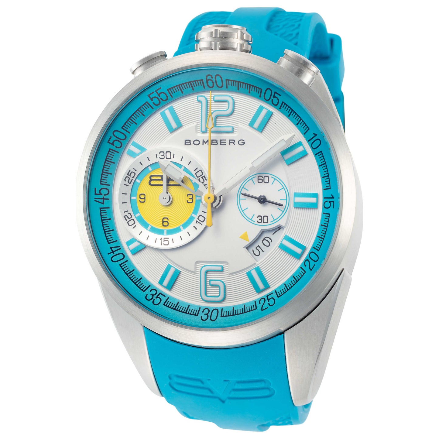 Front view of Bomberg 1968 Men's Quartz Watch NS44CHSS-0064-2