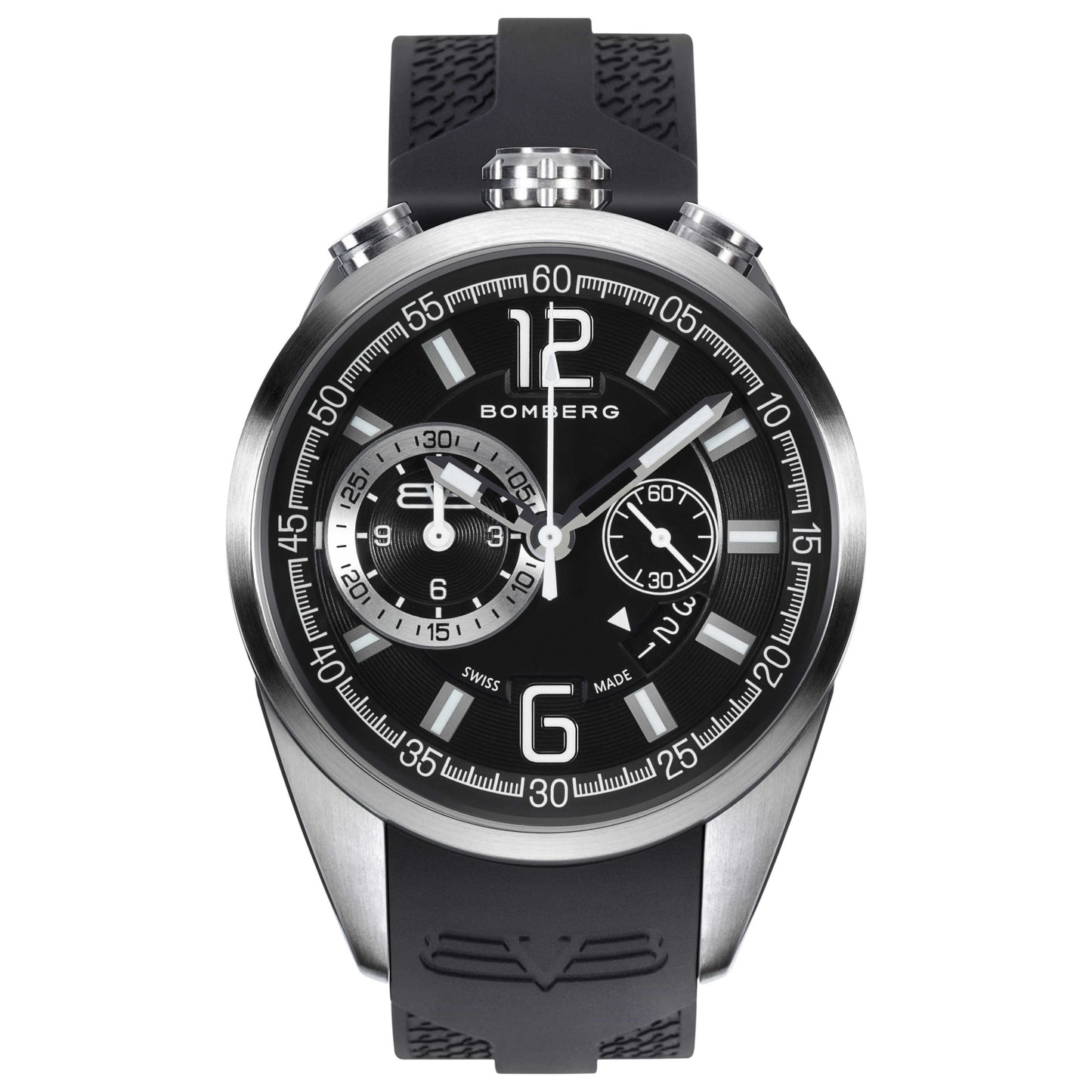 Front view of Bomberg Bolt-68 Men's Quartz Watch NS44CHSS-0076-2