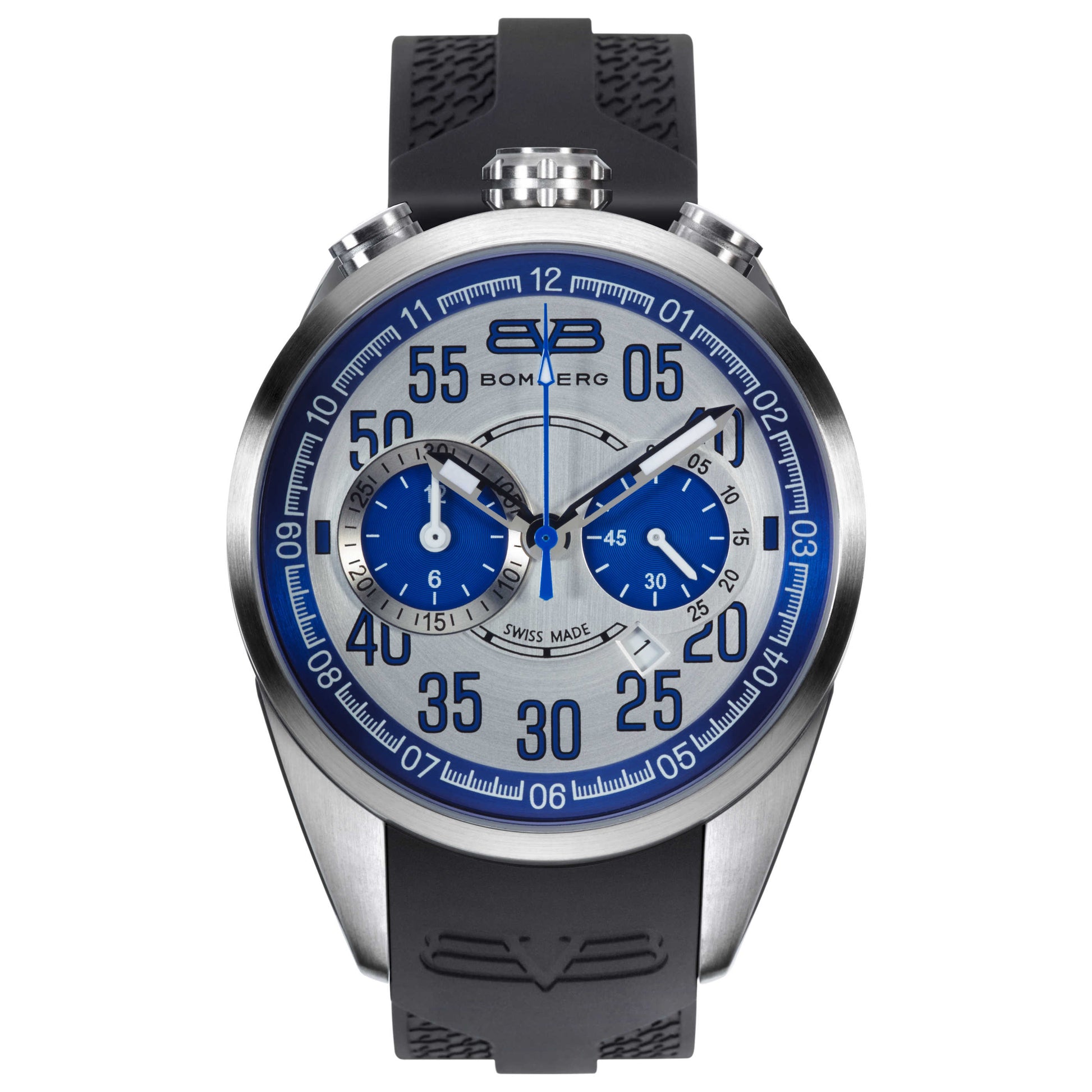 Front view of Bomberg Bolt-68 Men's Quartz Watch NS44CHSS-0078-2