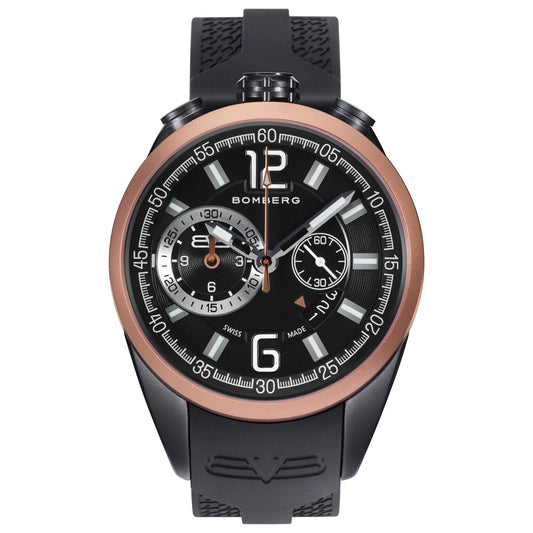 Front view of Bomberg Bolt-68 Men's Quartz Watch NS44CHTT-0092-2