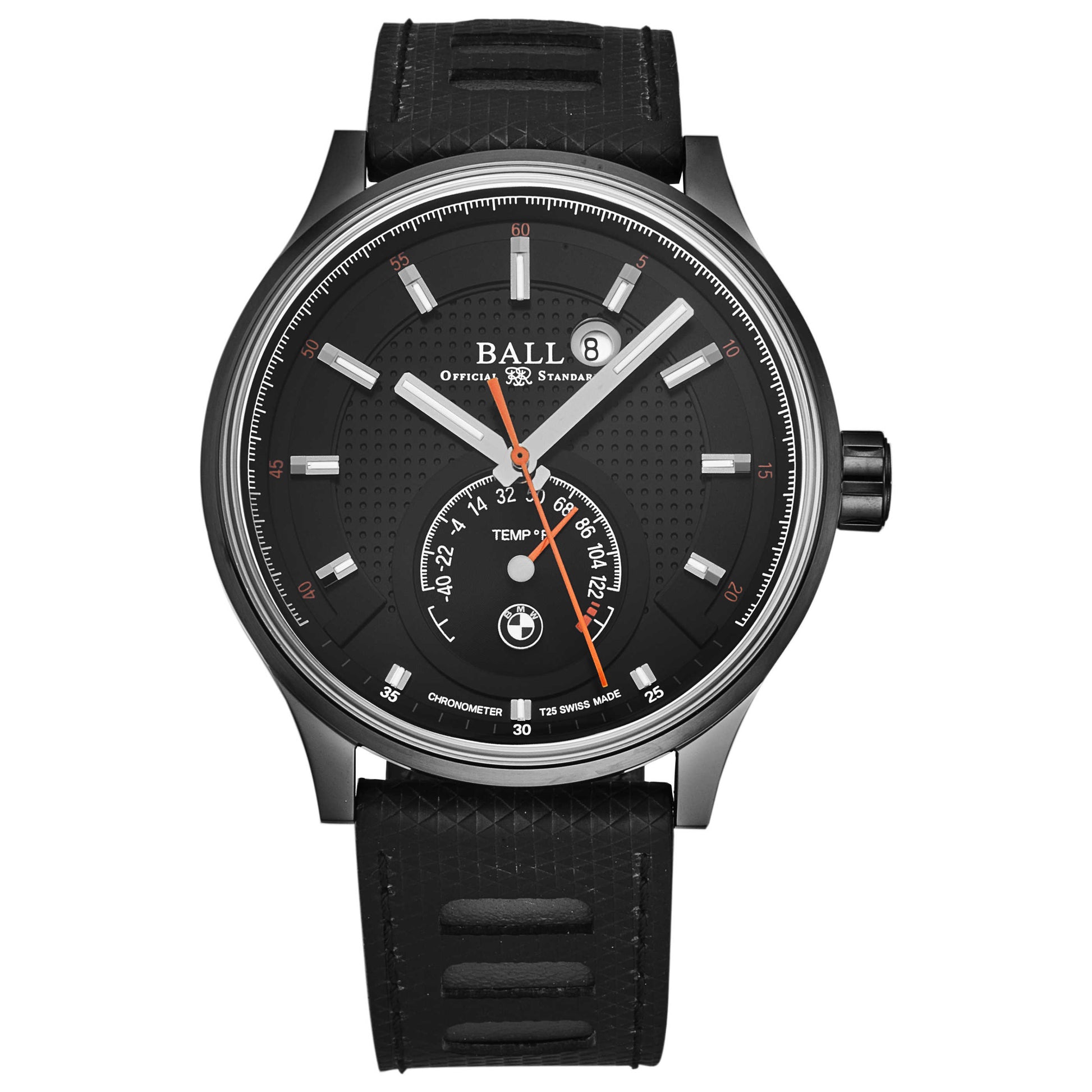 Front view of Ball BMW Men's Automatic Watch NT3010C-P1CJBKF