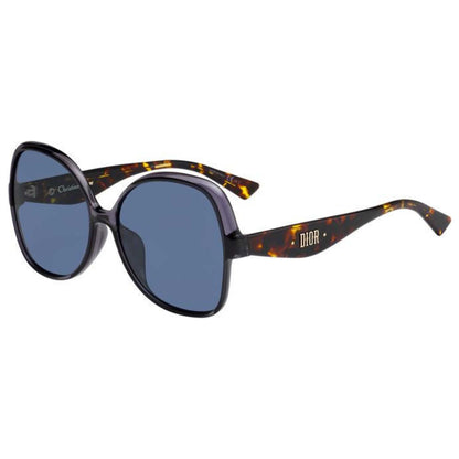 Front view of Christian Dior Nuance Women's Sunglasses NUANCEFS-KB7-KU