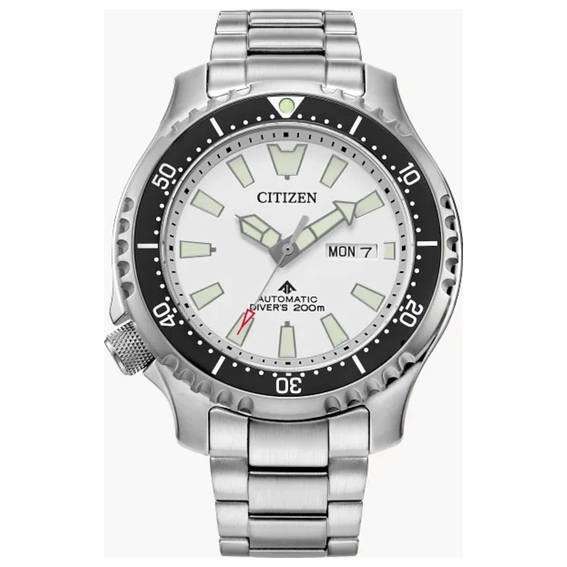 Front view of Citizen Promaster Men's Automatic Watch NY0150-51A