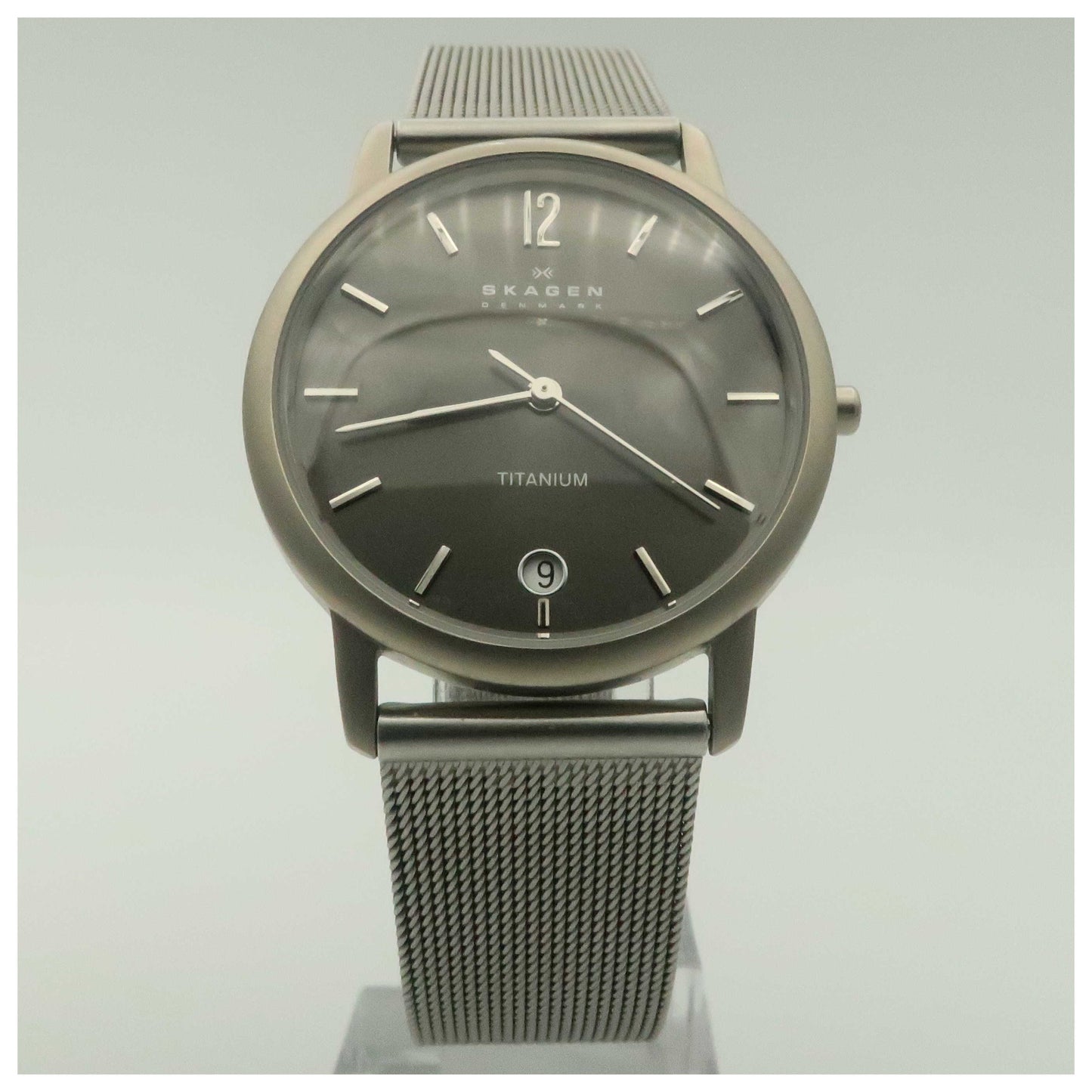 Front view of Skagen Titanium Men's Quartz Watch O170LTTMM1-SDV