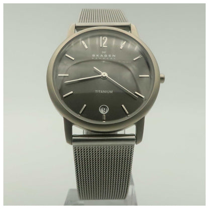 Front view of Skagen Titanium Men's Quartz Watch O170LTTMM1-SDV