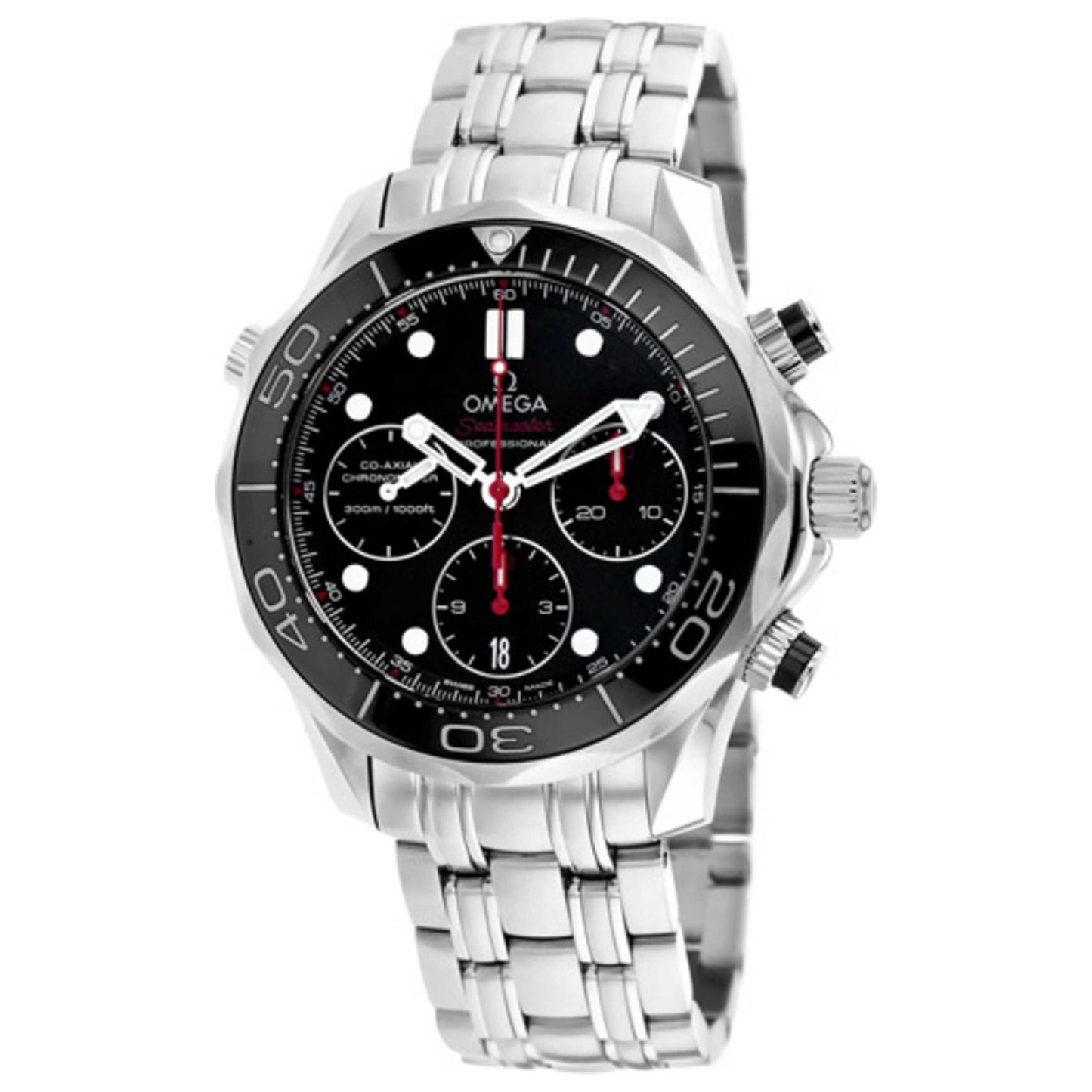 Front view of Omega Seamaster Men's Automatic Watch O21230445001001