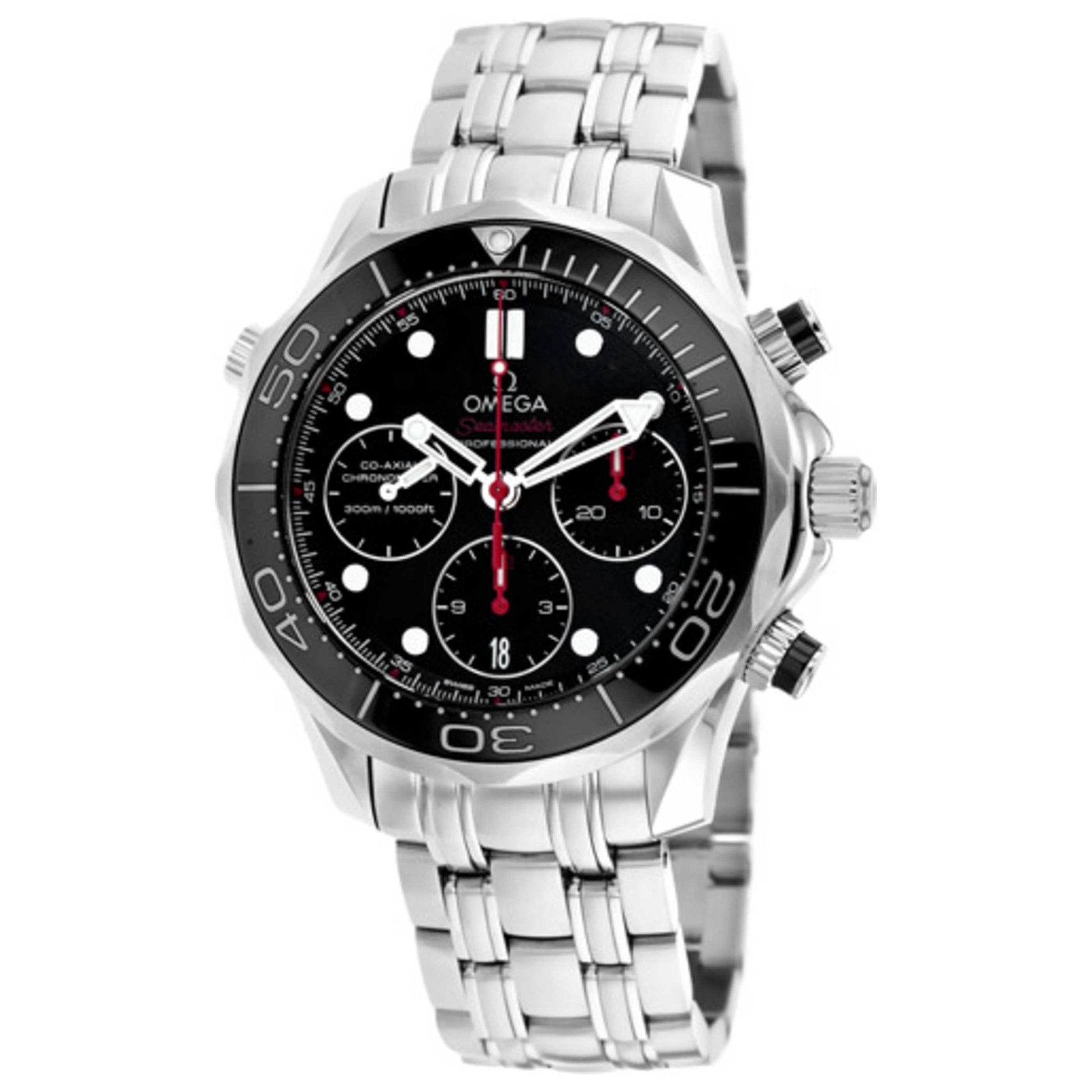 Front view of Omega Seamaster Men's Automatic Watch O21230445001001