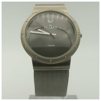 Front view of Skagen Titanium Men's Quartz Watch O530LTTMM1-SD
