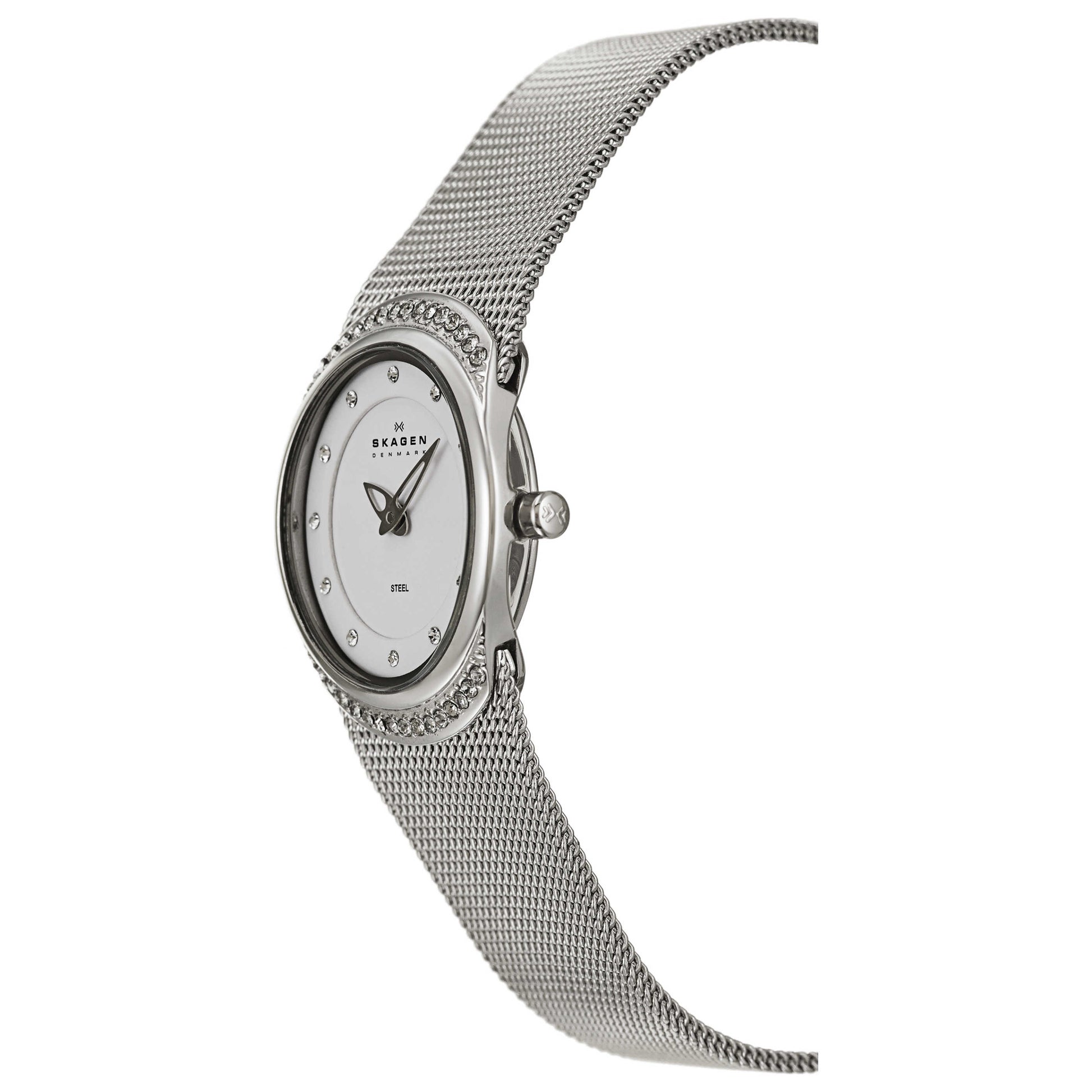 Skagen Mesh Women's Japanese Quartz (Battery-Powered) Watch O686XSSSW - Image #4