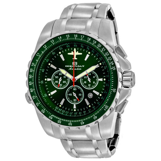 Front view of Oceanaut Aviador Pilot Men's Quartz Watch OC0117