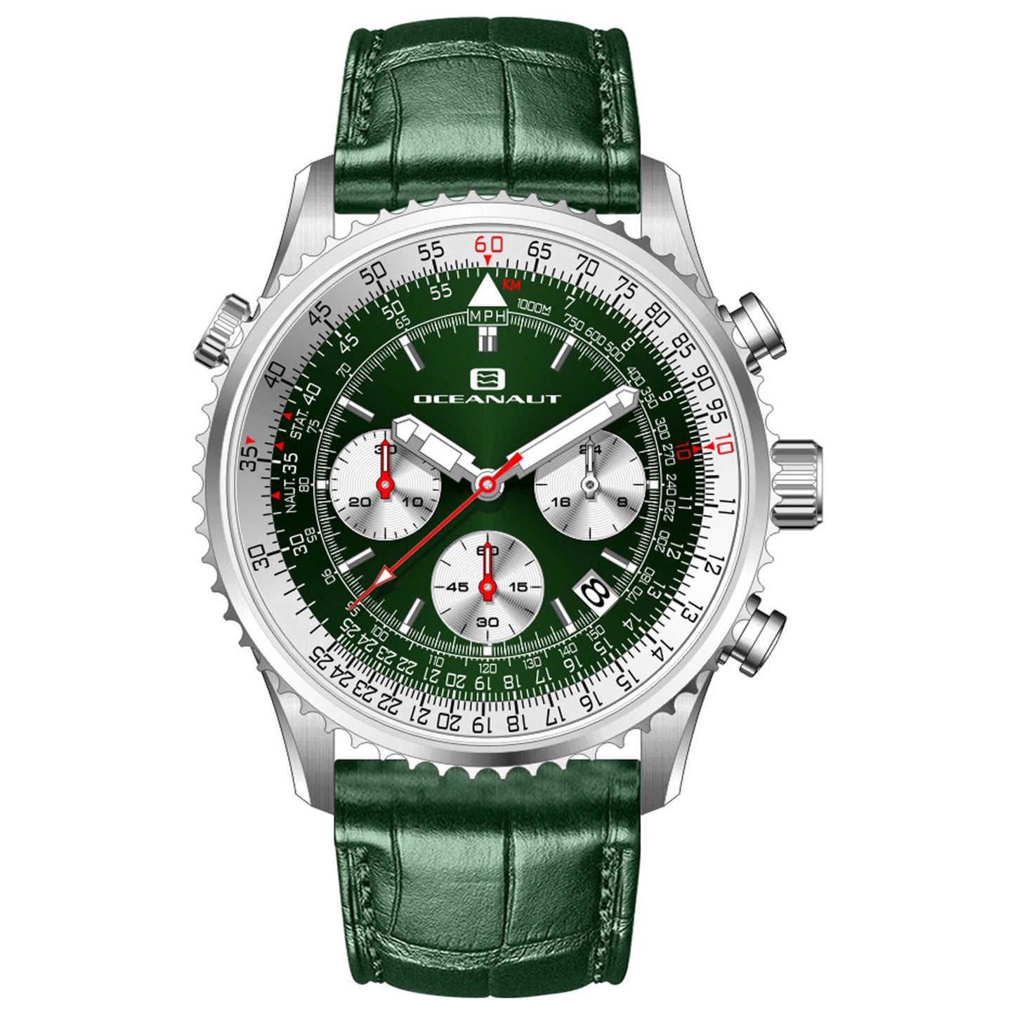Front view of Oceanaut Flight Men's Quartz Watch OC0128