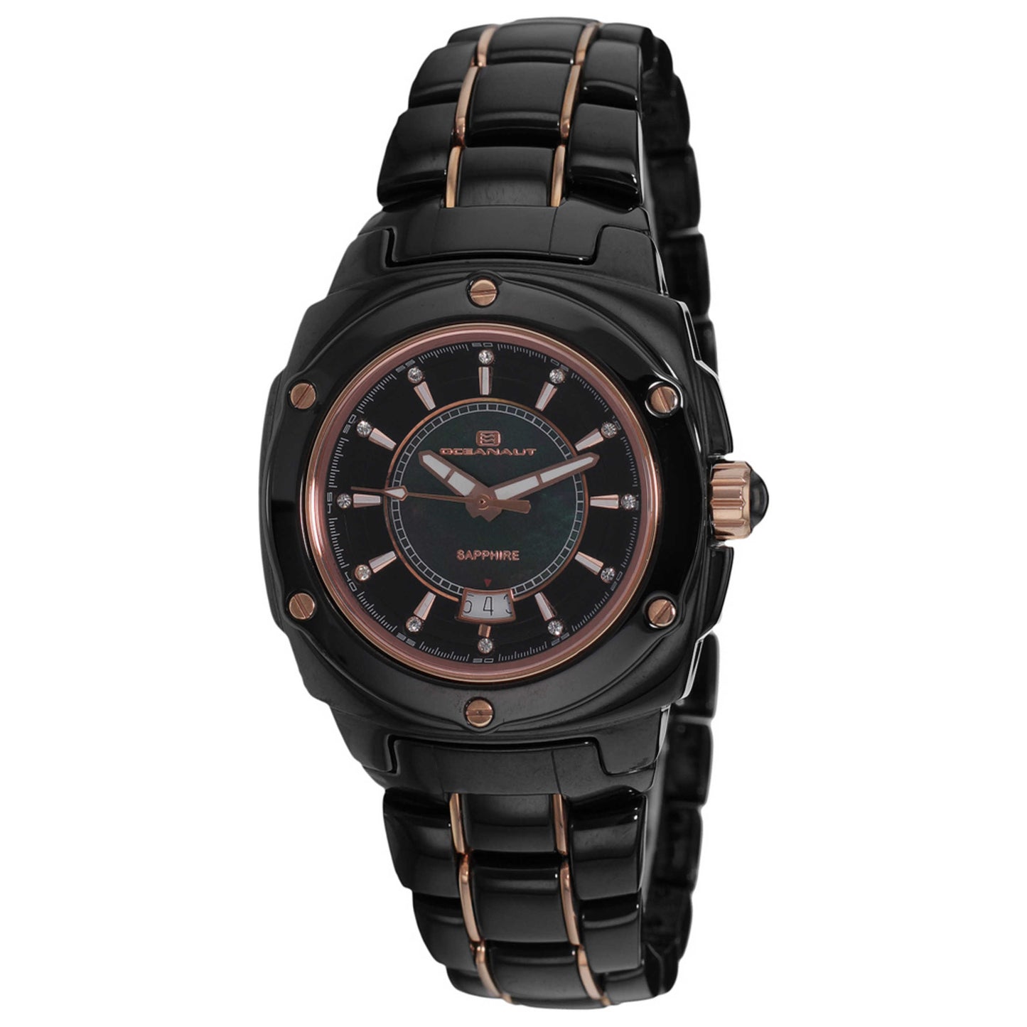 Front view of Oceanaut Ceramic Women's Quartz Watch OC0412