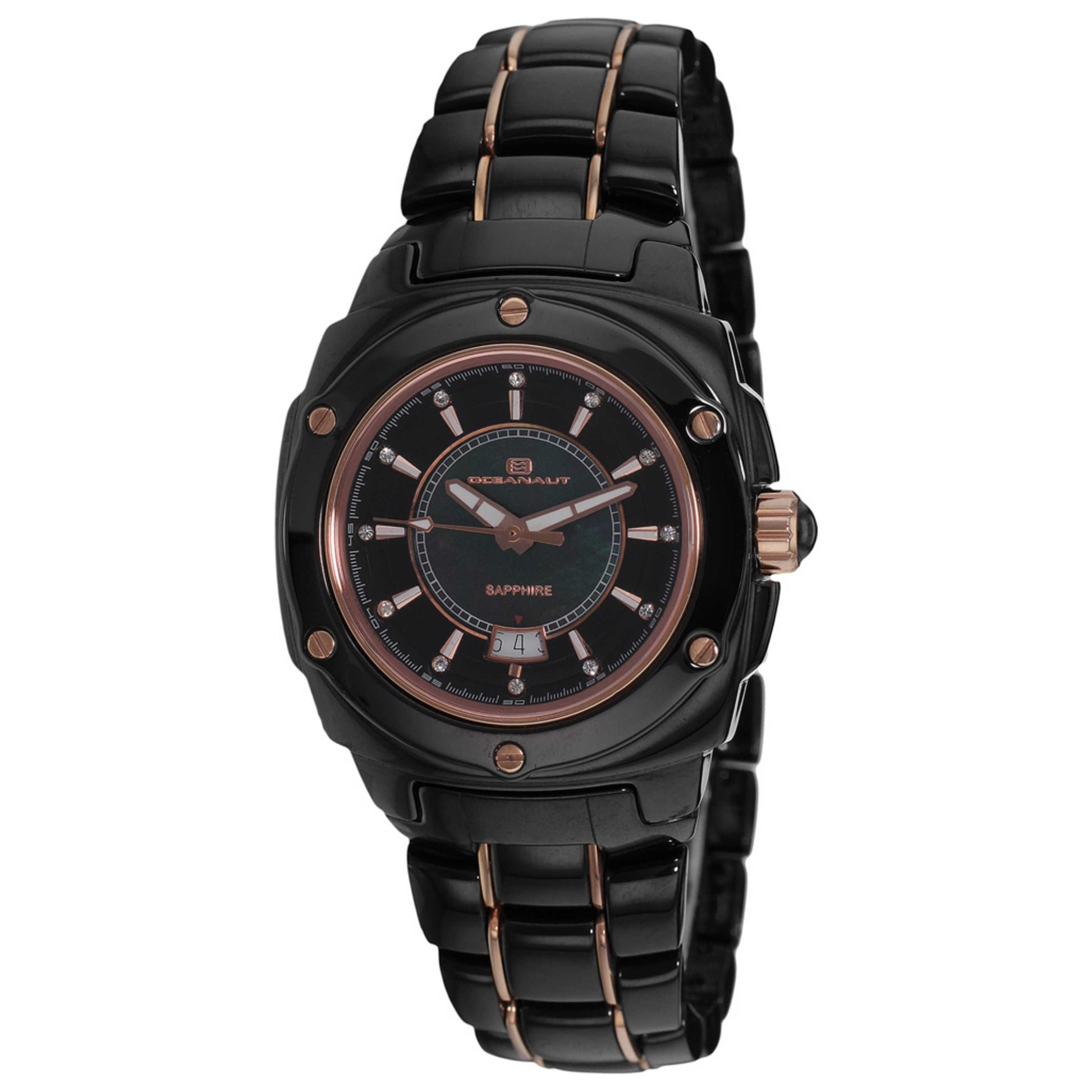 Front view of Oceanaut Ceramic Women's Quartz Watch OC0412