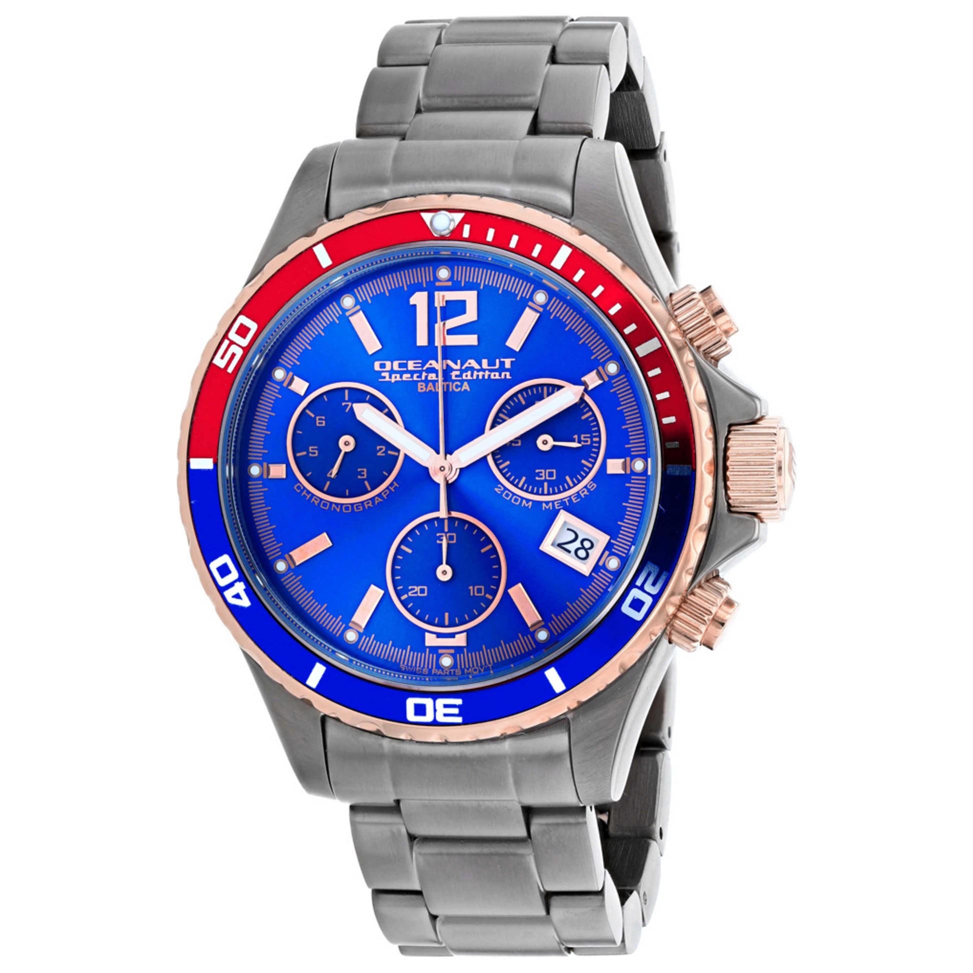 Front view of Oceanaut Baltica Men's Quartz Watch OC0533
