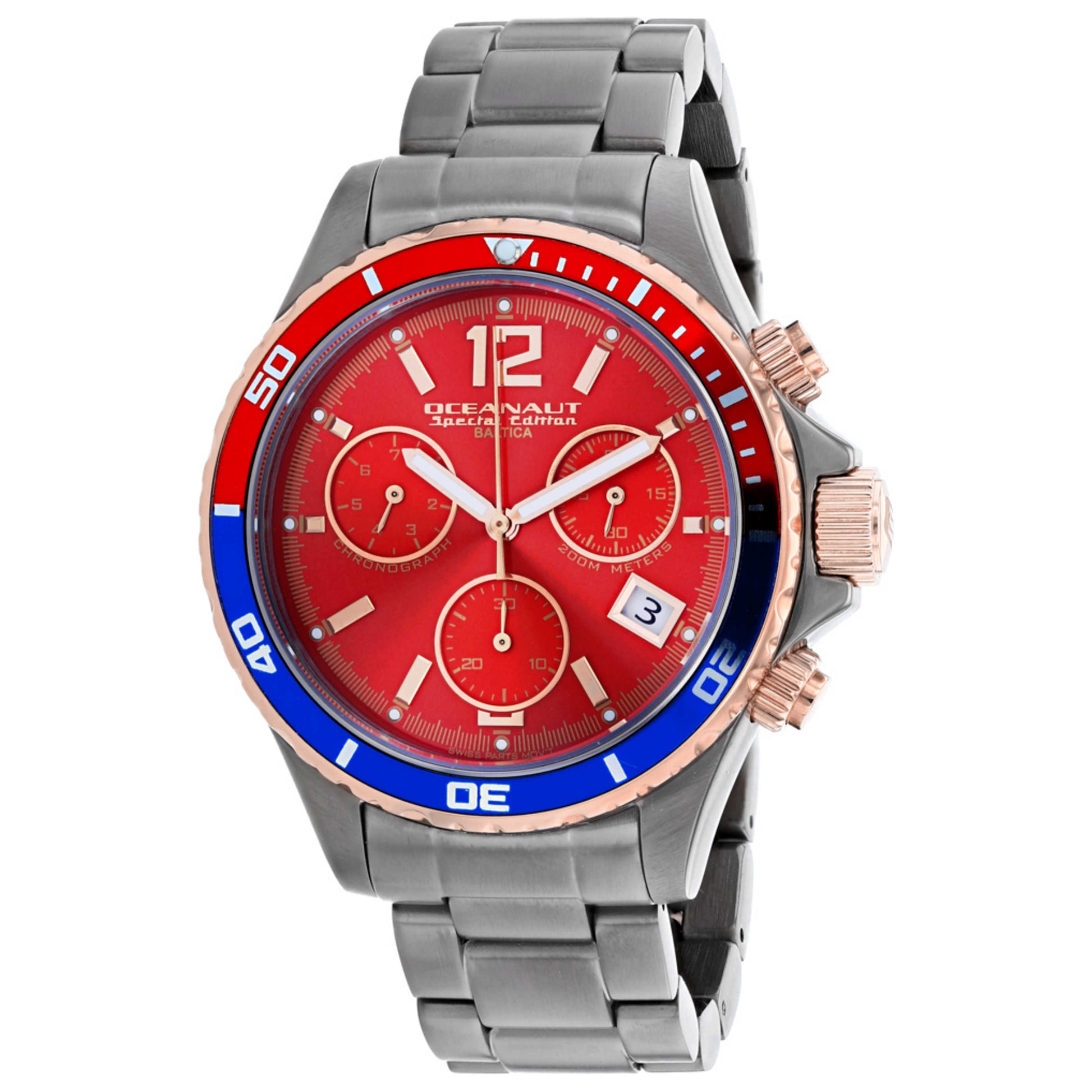 Front view of Oceanaut Baltica Men's Quartz Watch OC0534