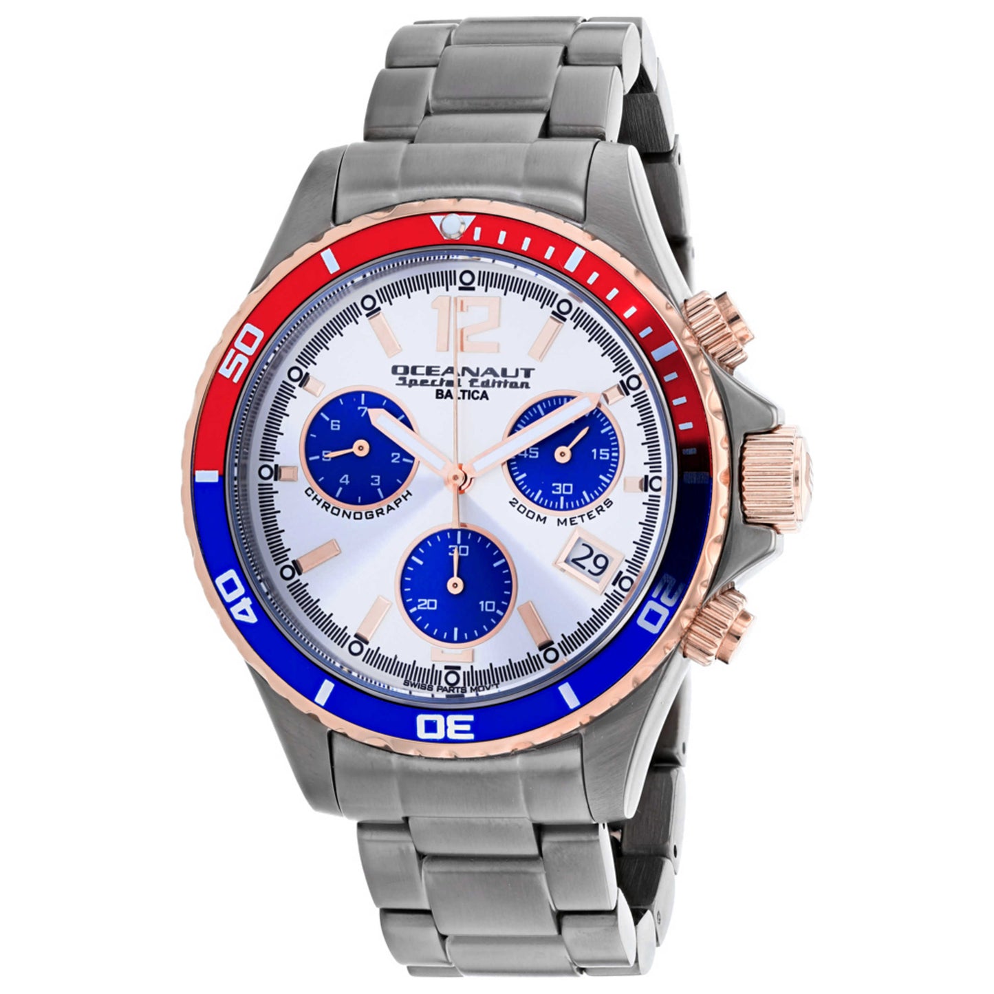 Front view of Oceanaut Baltica Men's Quartz Watch OC0535