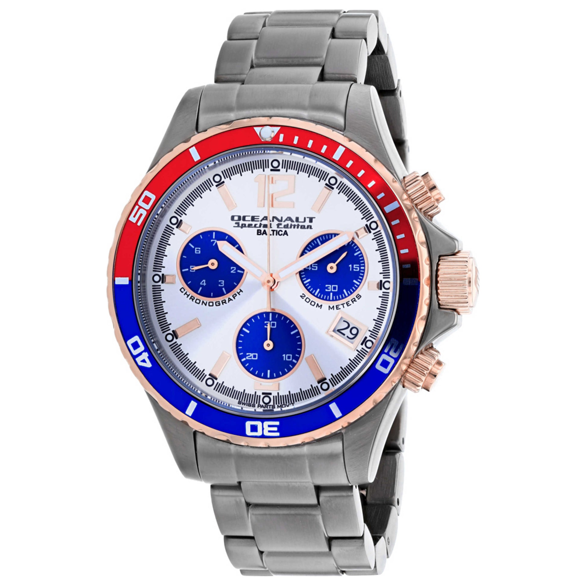 Front view of Oceanaut Baltica Men's Quartz Watch OC0535