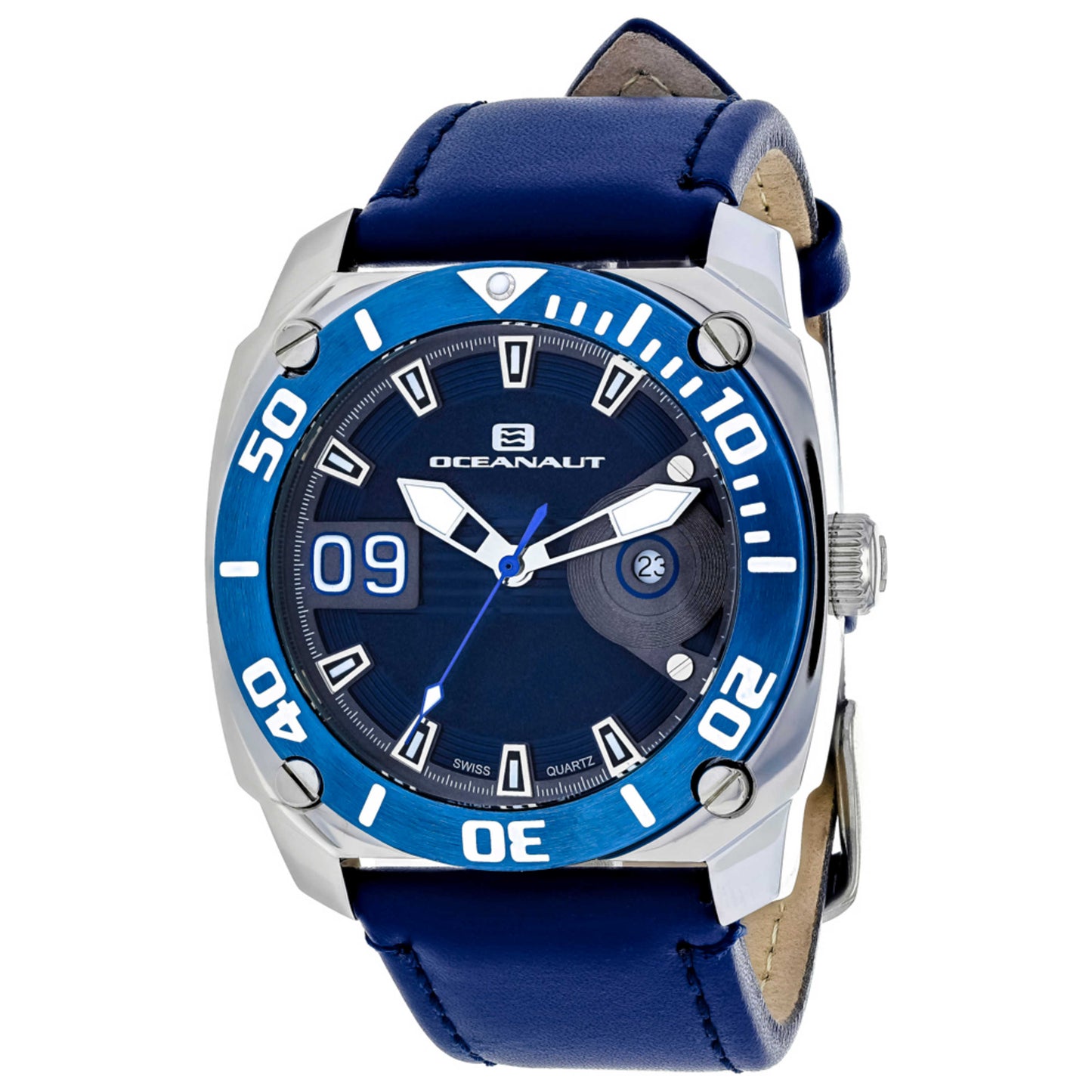 Front view of Oceanaut Barletta Men's Quartz Watch OC1342