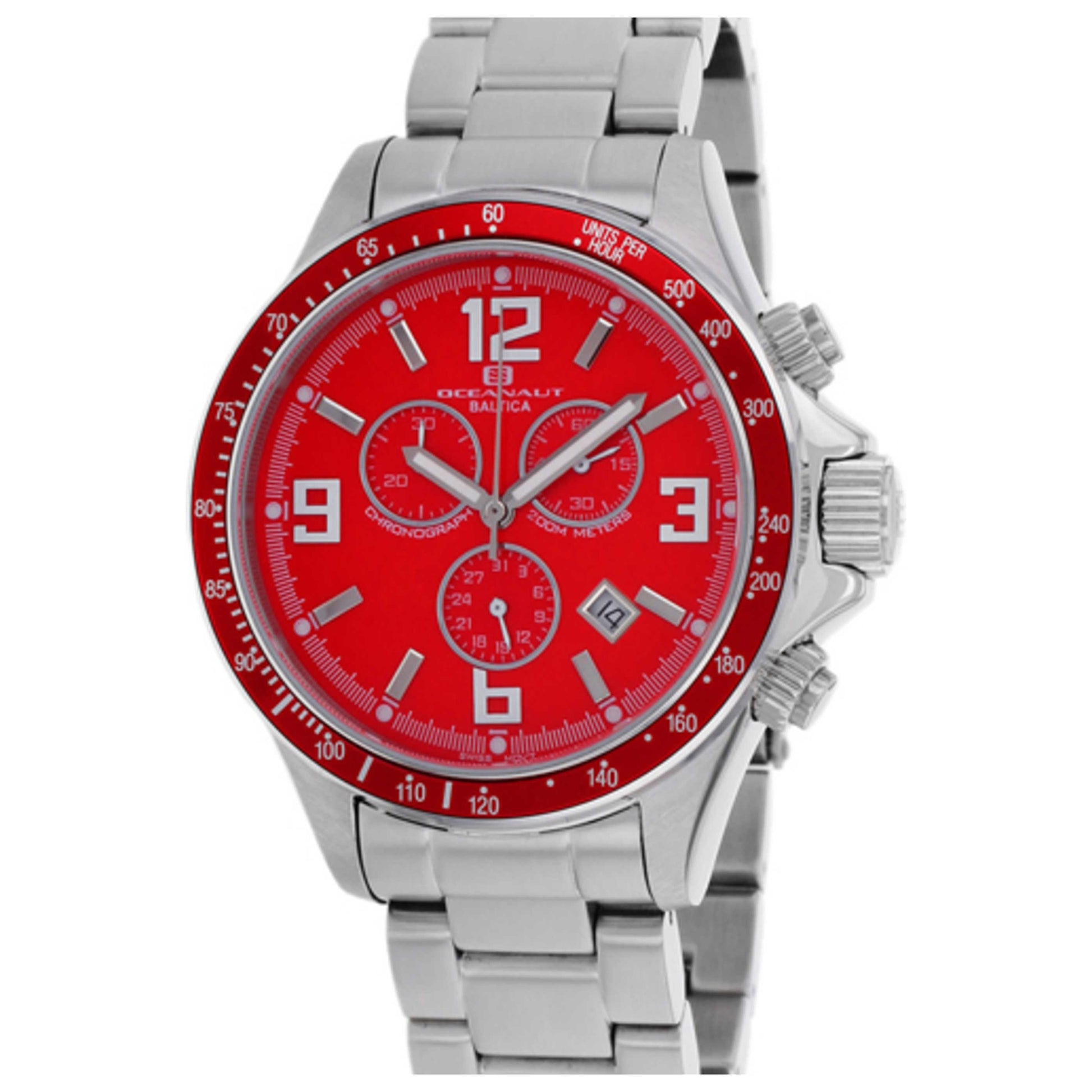 Front view of Oceanaut Baltica Men's Swiss Quartz (Battery-Powered) Watch OC3322