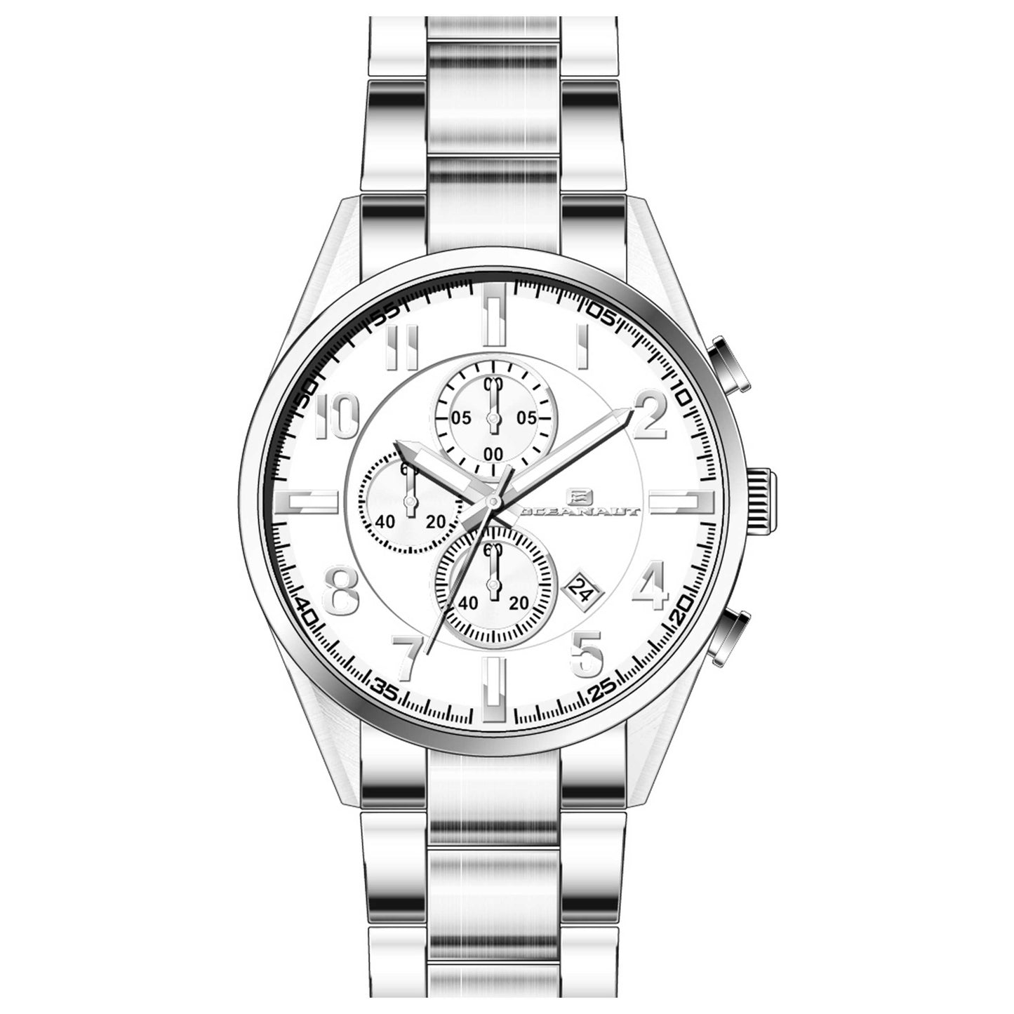 Front view of Oceanaut Escapade Men's Quartz Watch OC5850