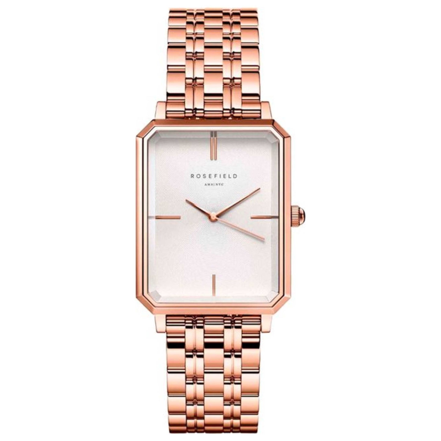 Front view of Rosefield Octagon Women's Quartz Watch OCWSRG-O42