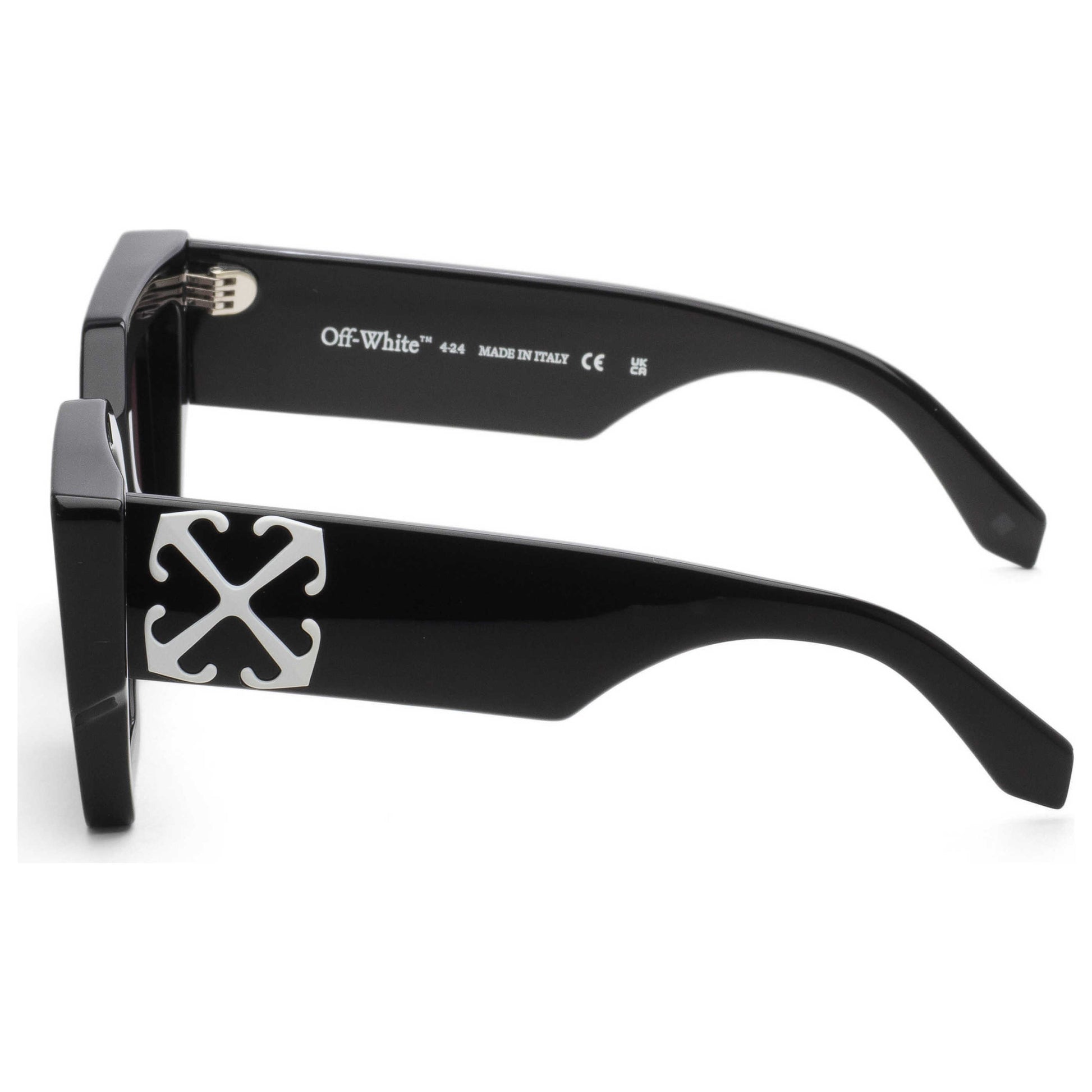 Left view of Off-White Catalina Women's Sunglasses OERI128C99PLA0011007