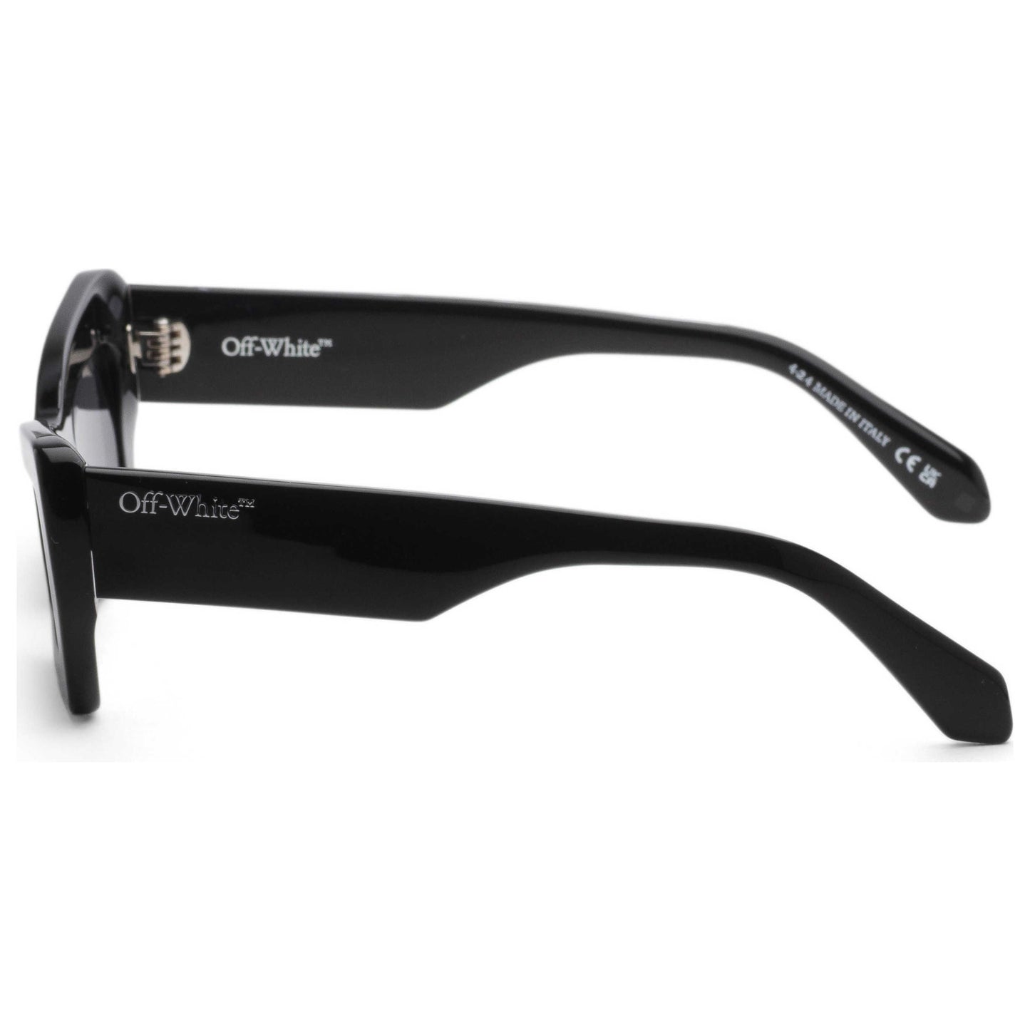 Left view of Off-White Aurora Women's Sunglasses OERI137F24PLA0011007