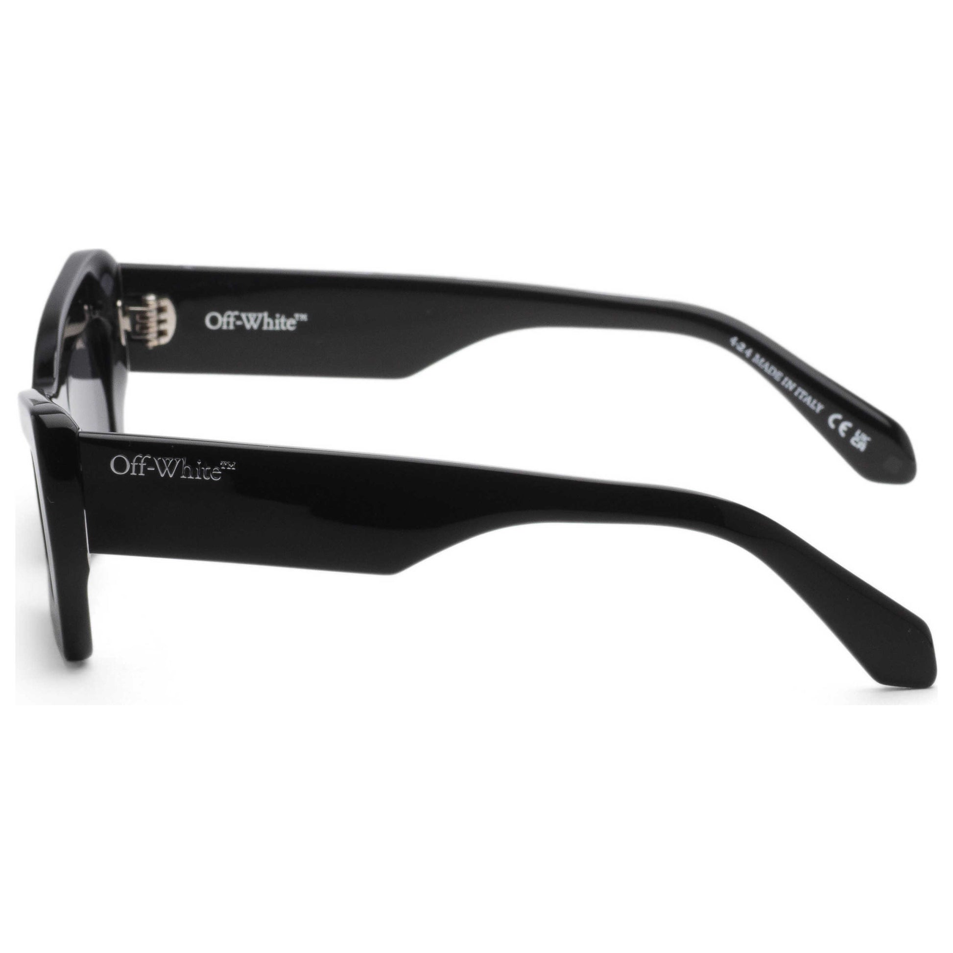Left view of Off-White Aurora Women's Sunglasses OERI137F24PLA0011007