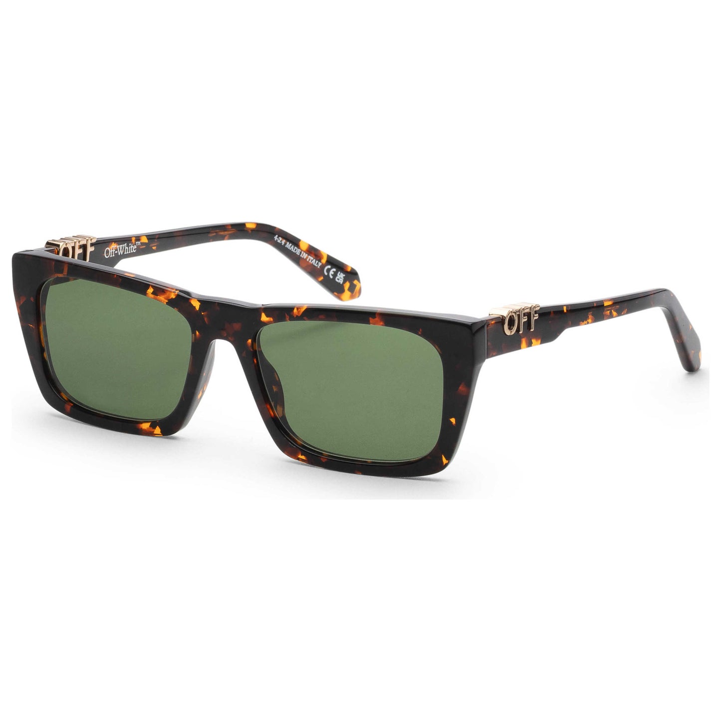 Front view of Off-White Albany Unisex Sunglasses OERI13EF24PLA0016055