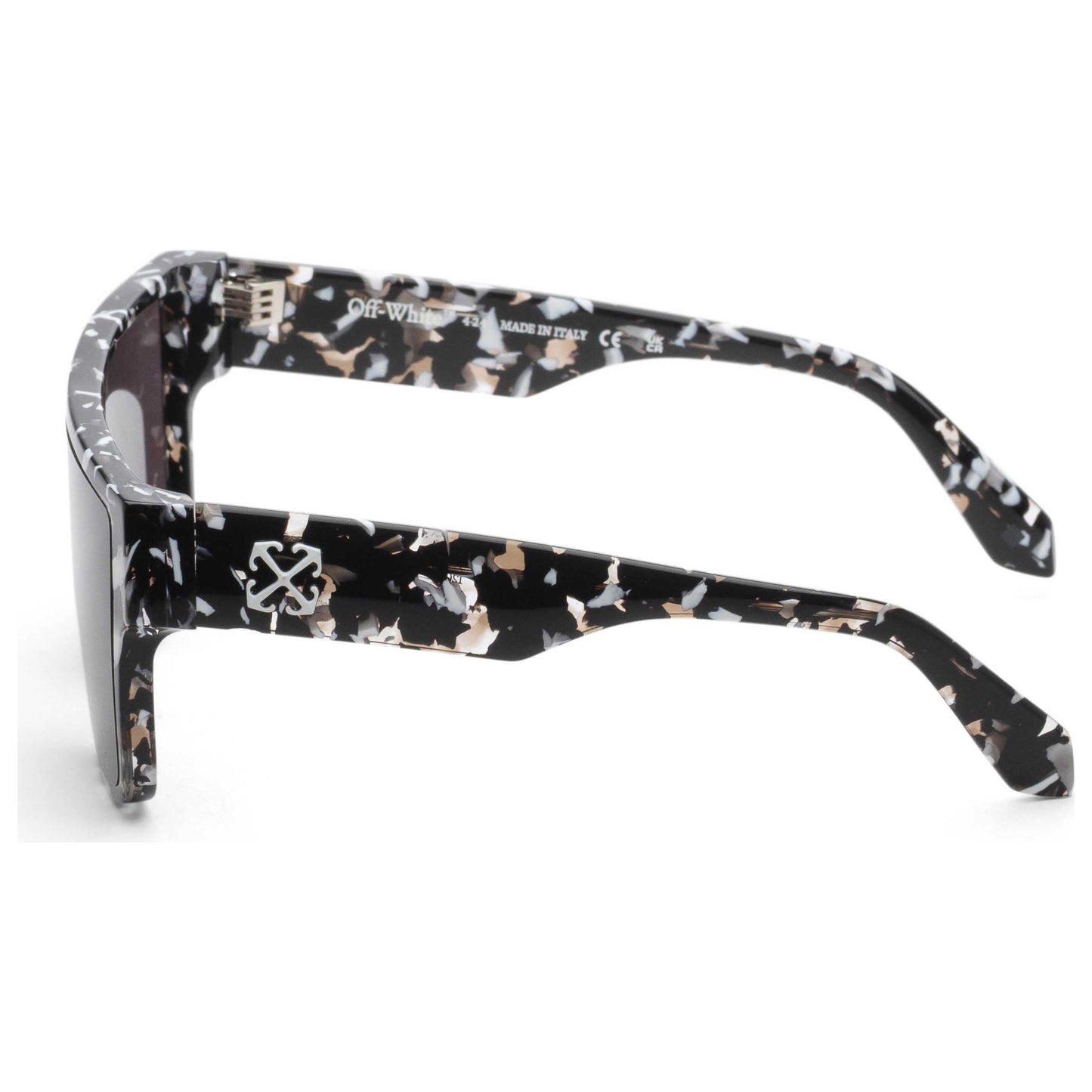 Left view of Off-White Syracuse Unisex Sunglasses OERI13JF24PLA0011207